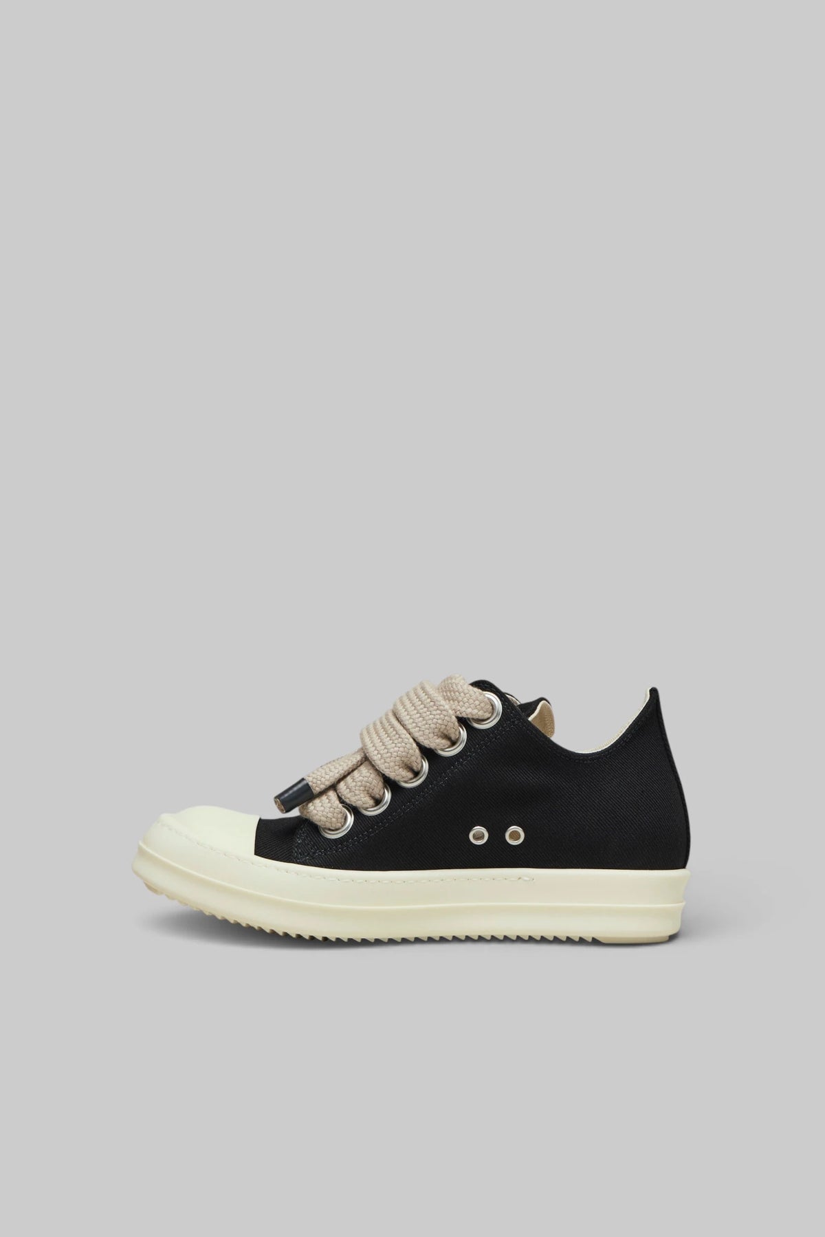 Rick Owens DRKSHDW - Scarpe In Denim - Jumbolace Low Sneaks - LABELS