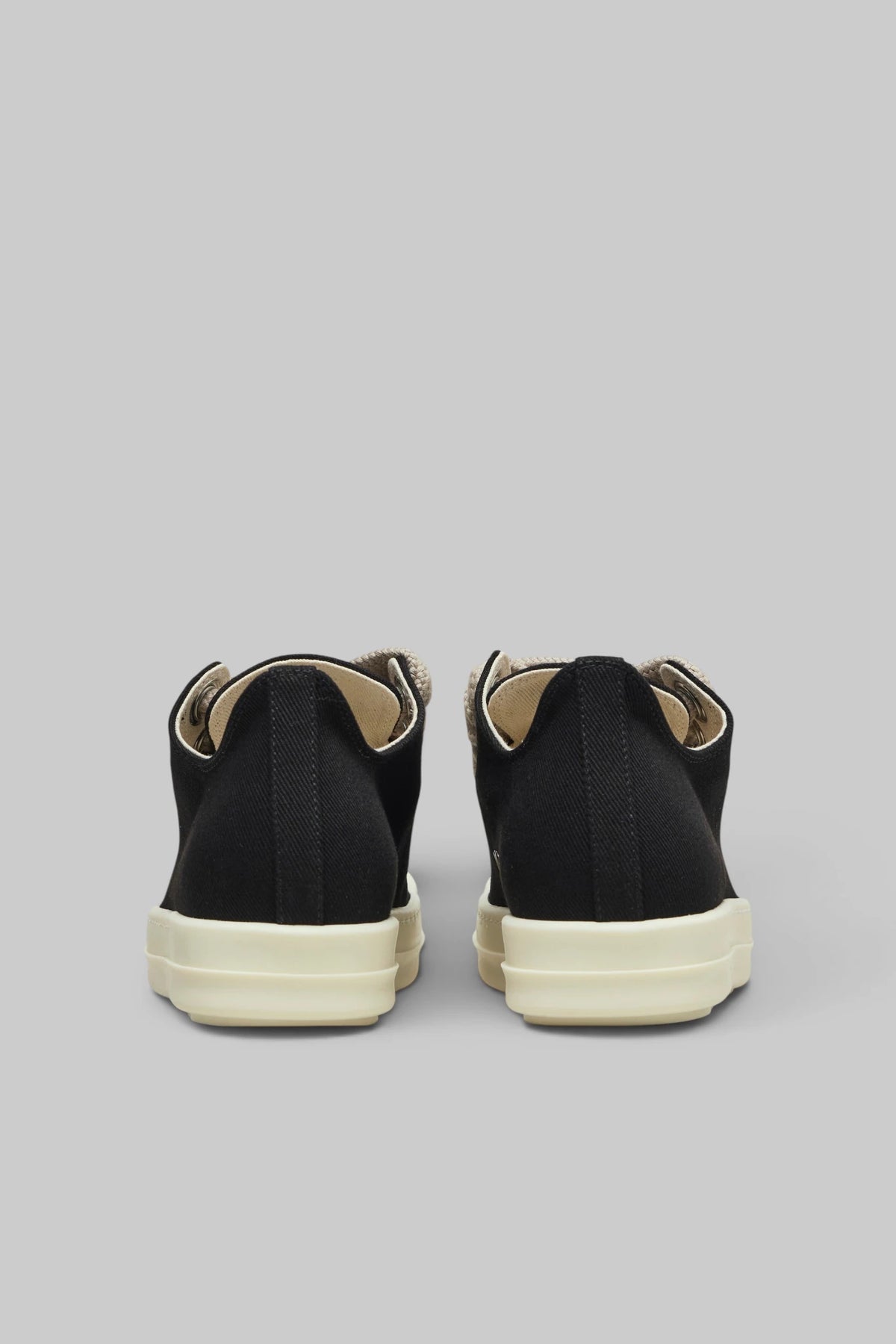 Rick Owens DRKSHDW - Scarpe In Denim - Jumbolace Low Sneaks - LABELS