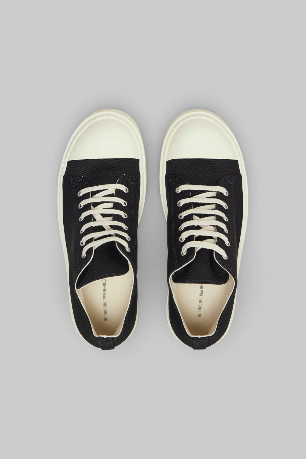 Rick Owens DRKSHDW - Scarpe In Denim - Low Sneaks - LABELS