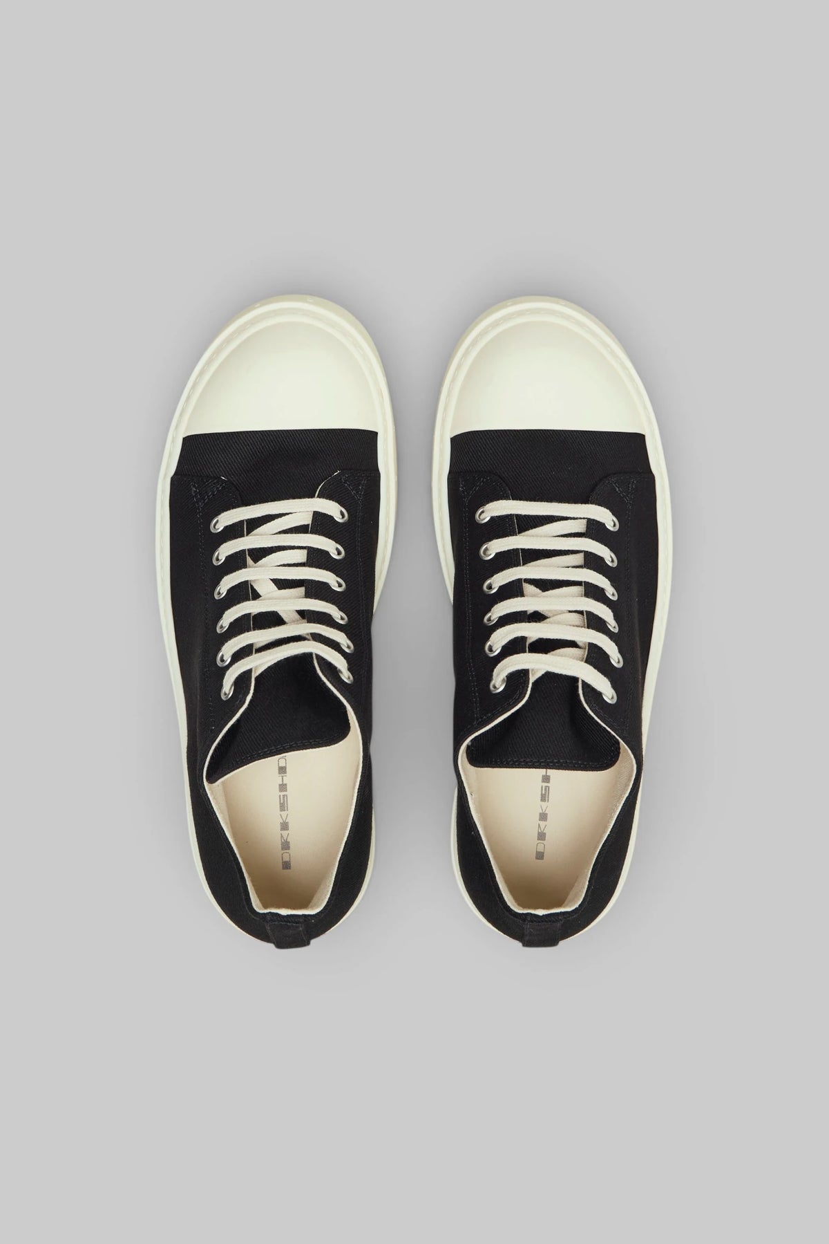 Rick Owens DRKSHDW - Scarpe In Denim - Low Sneaks - LABELS