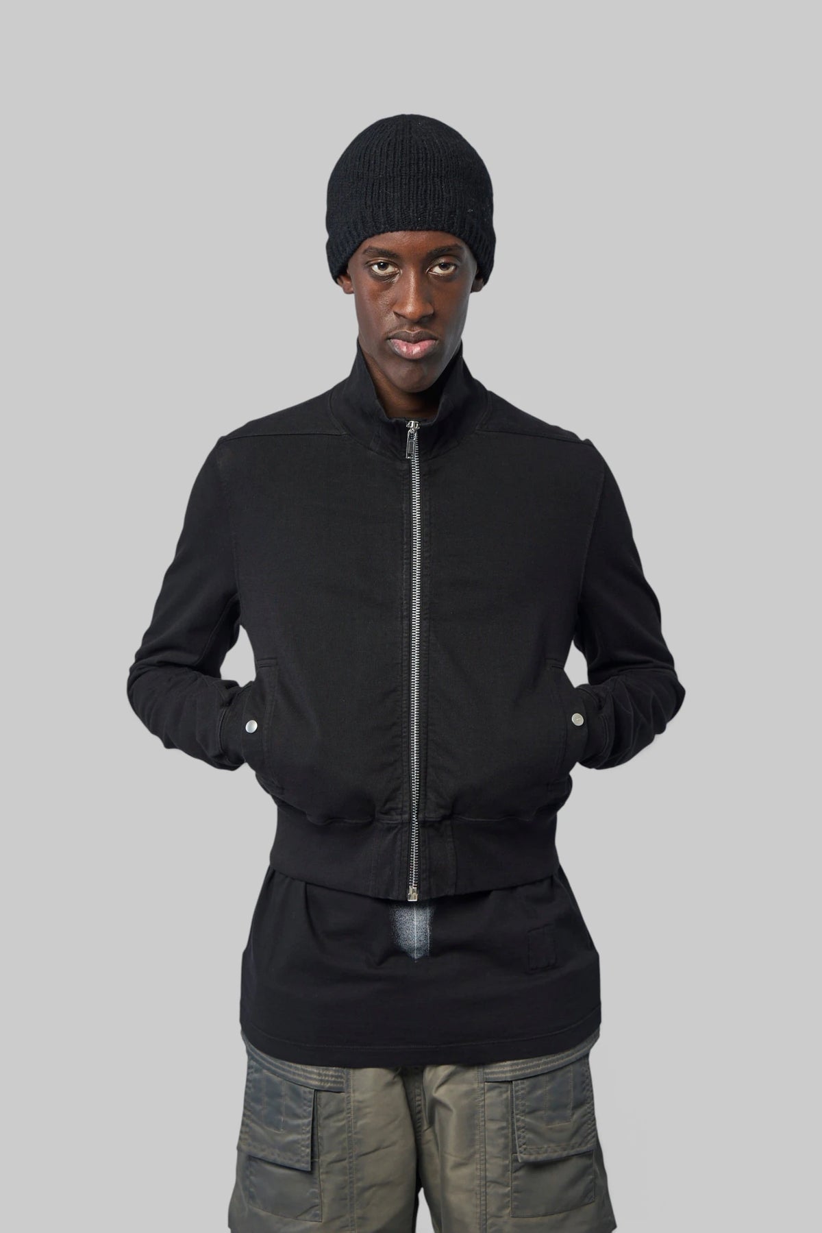 Rick Owens DRKSHDW - T-shirt - Rev Track Jacket - LABELS
