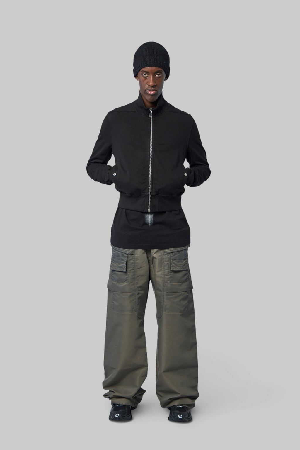 Rick Owens DRKSHDW - T-shirt - Rev Track Jacket - LABELS