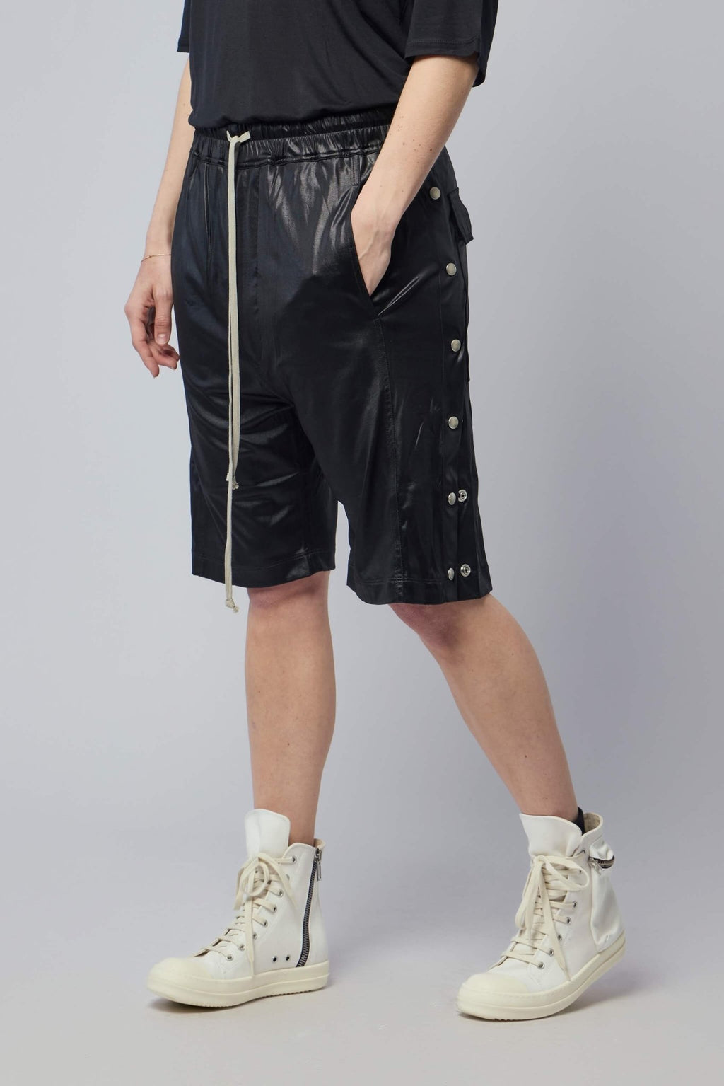 Rick Owens DRKSHDW - Wide Pusher Shorts - LABELS