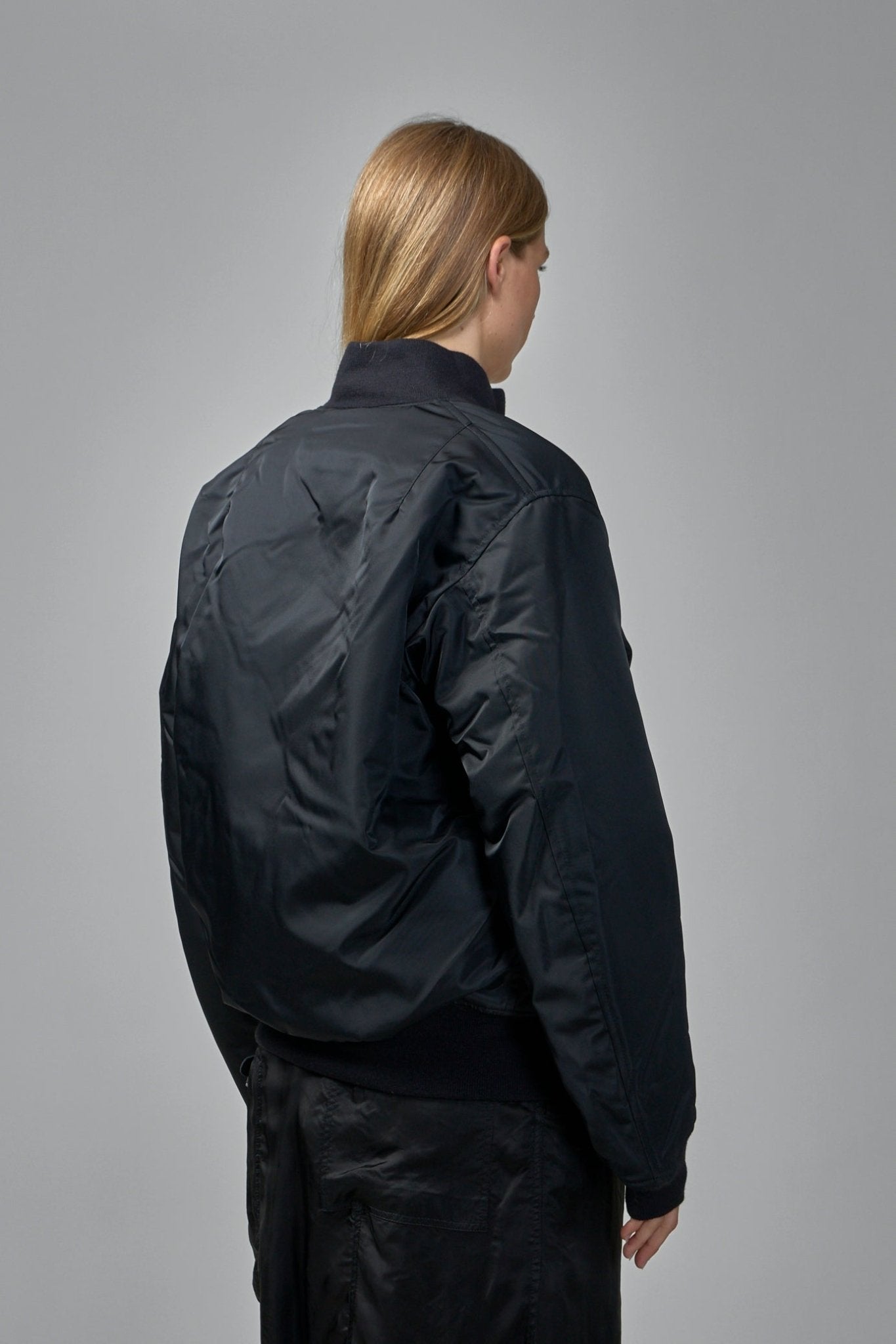 Rick Owens DRKSHDW Woven Padded Bomber Tankers Flight - LABELS