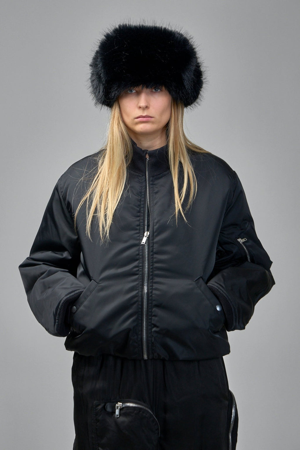 Rick Owens DRKSHDW - Woven Padded Bomber Tankers Flight - LABELS