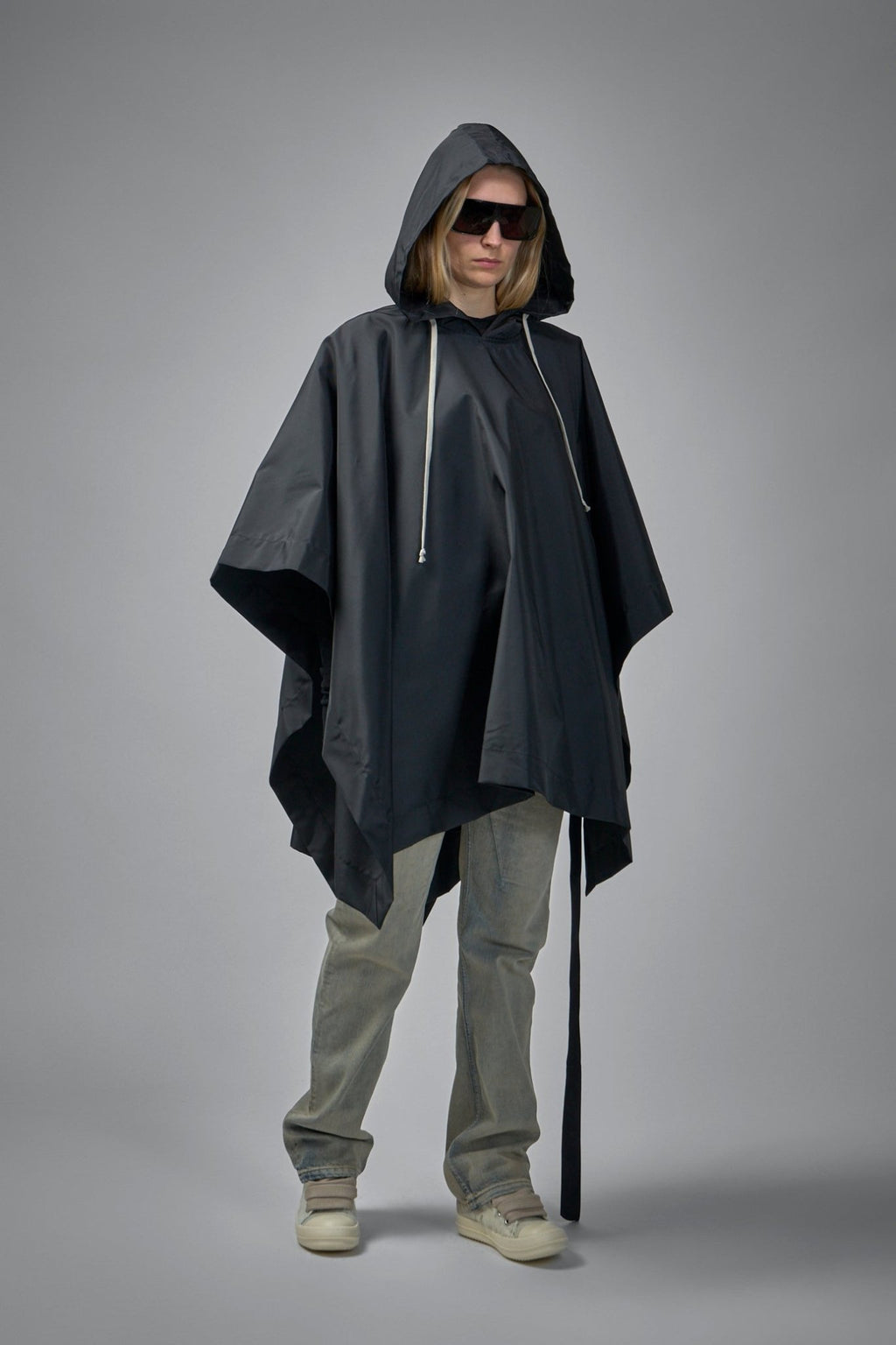 Rick Owens DRKSHDW - Woven Poncho Poncho - LABELS