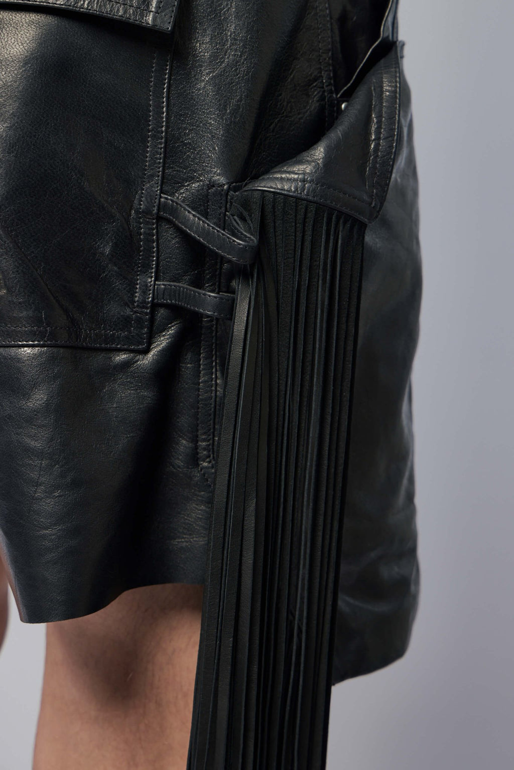 Rick Owens - Fringed Shorts - LABELS