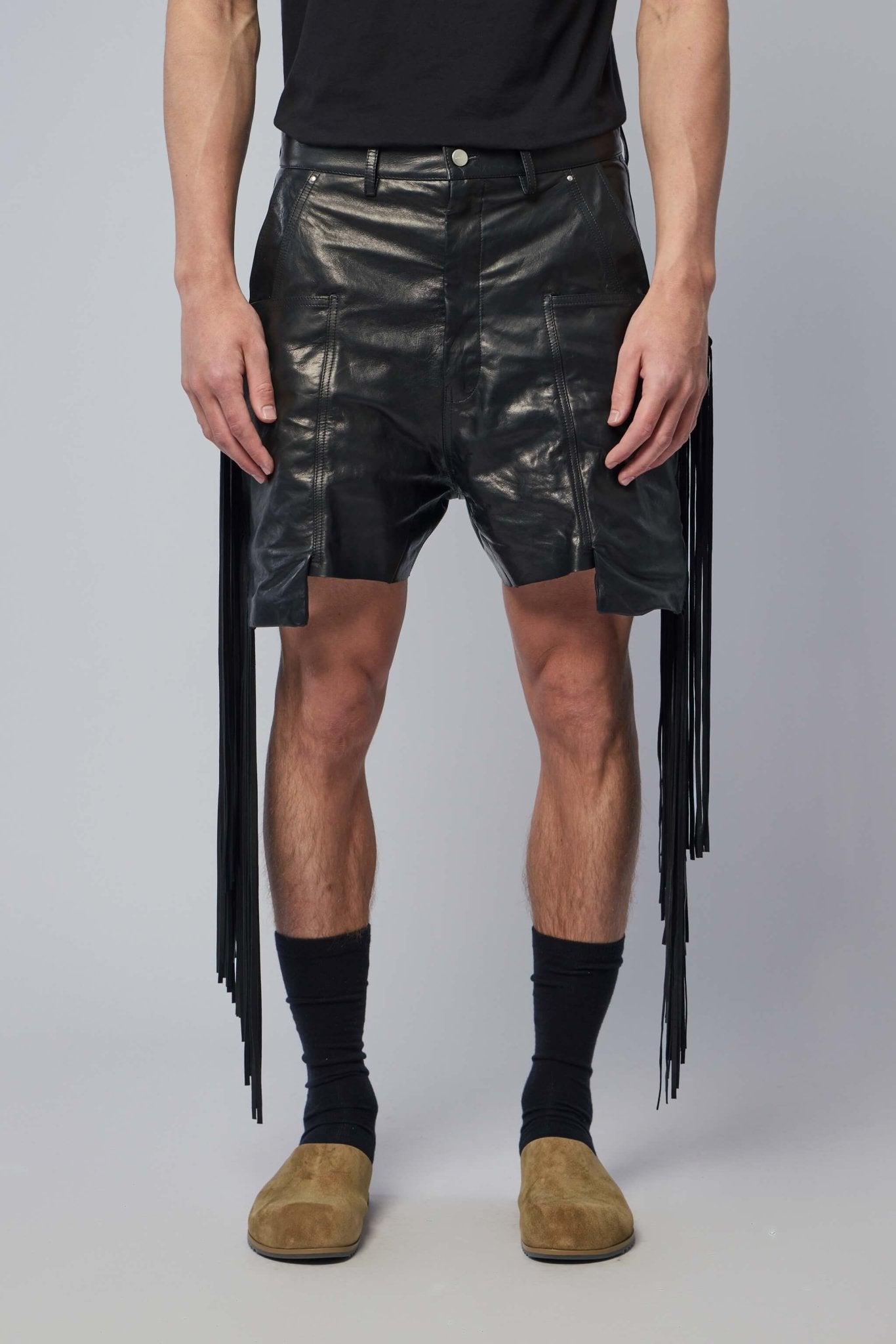 Rick Owens - Fringed Shorts - LABELS