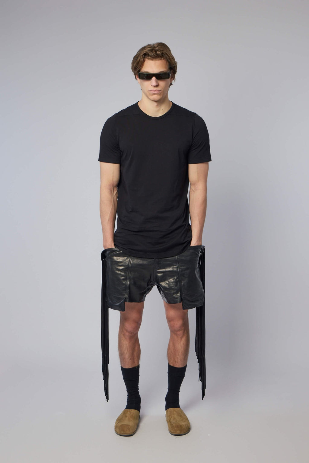 Rick Owens - Fringed Shorts - LABELS