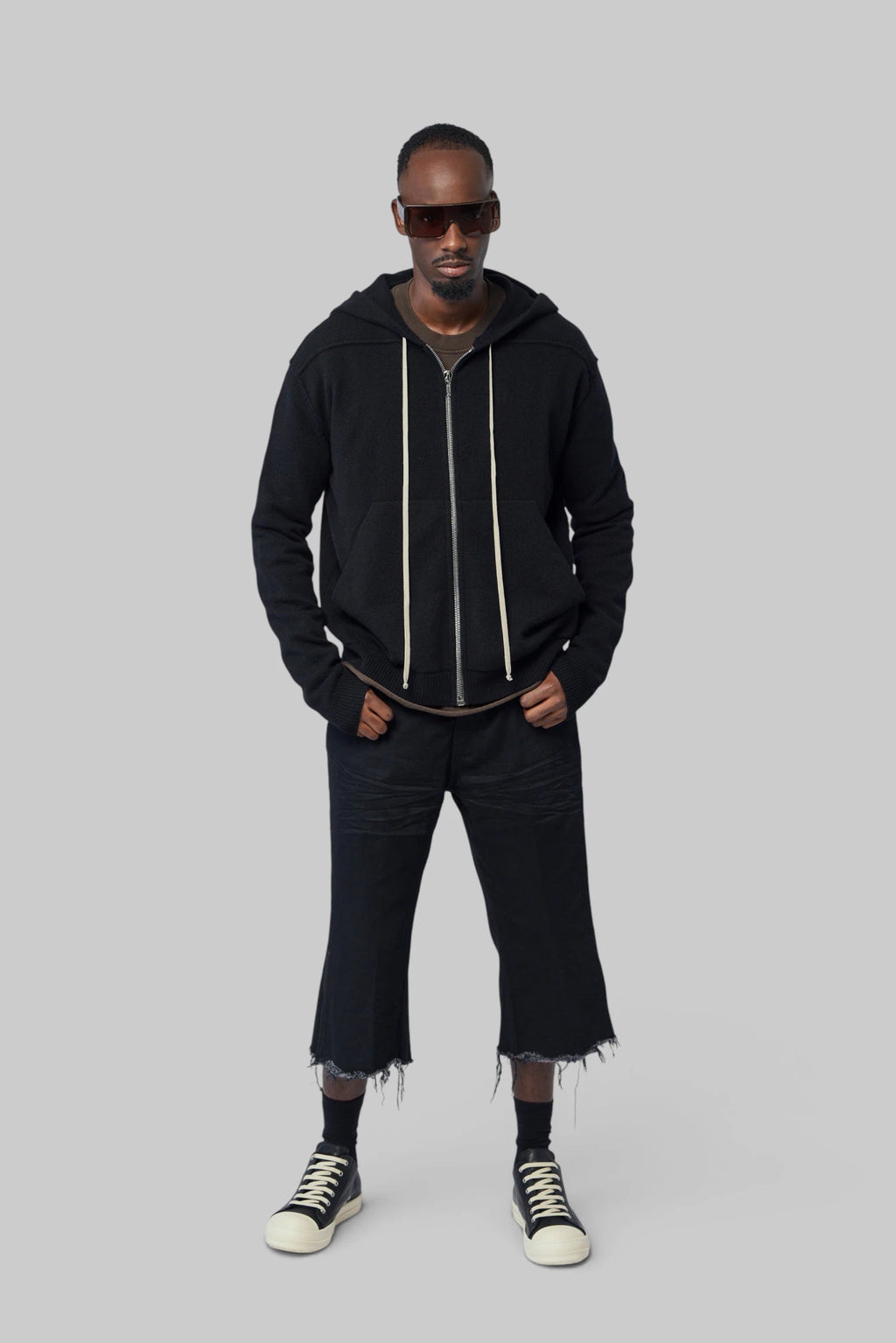 Rick Owens - Giacca In Maglia - Zipped Hoodie - LABELS