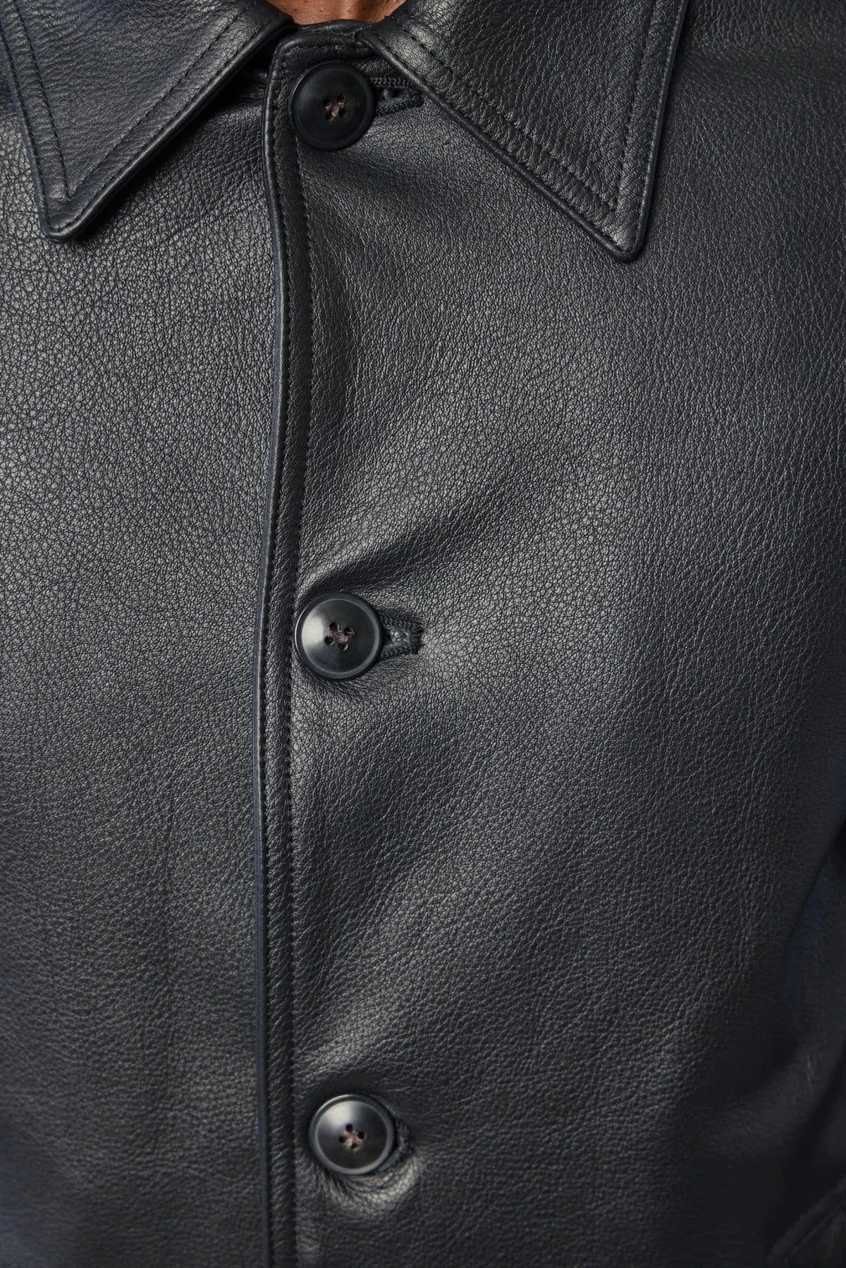 Rick Owens - Giacca In Pelle Imbottita - Buttoned Brad Jk - LABELS