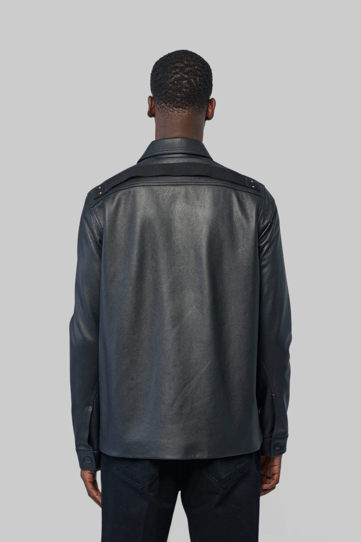 Rick Owens - Giacca In Pelle Imbottita - Buttoned Brad Jk - LABELS