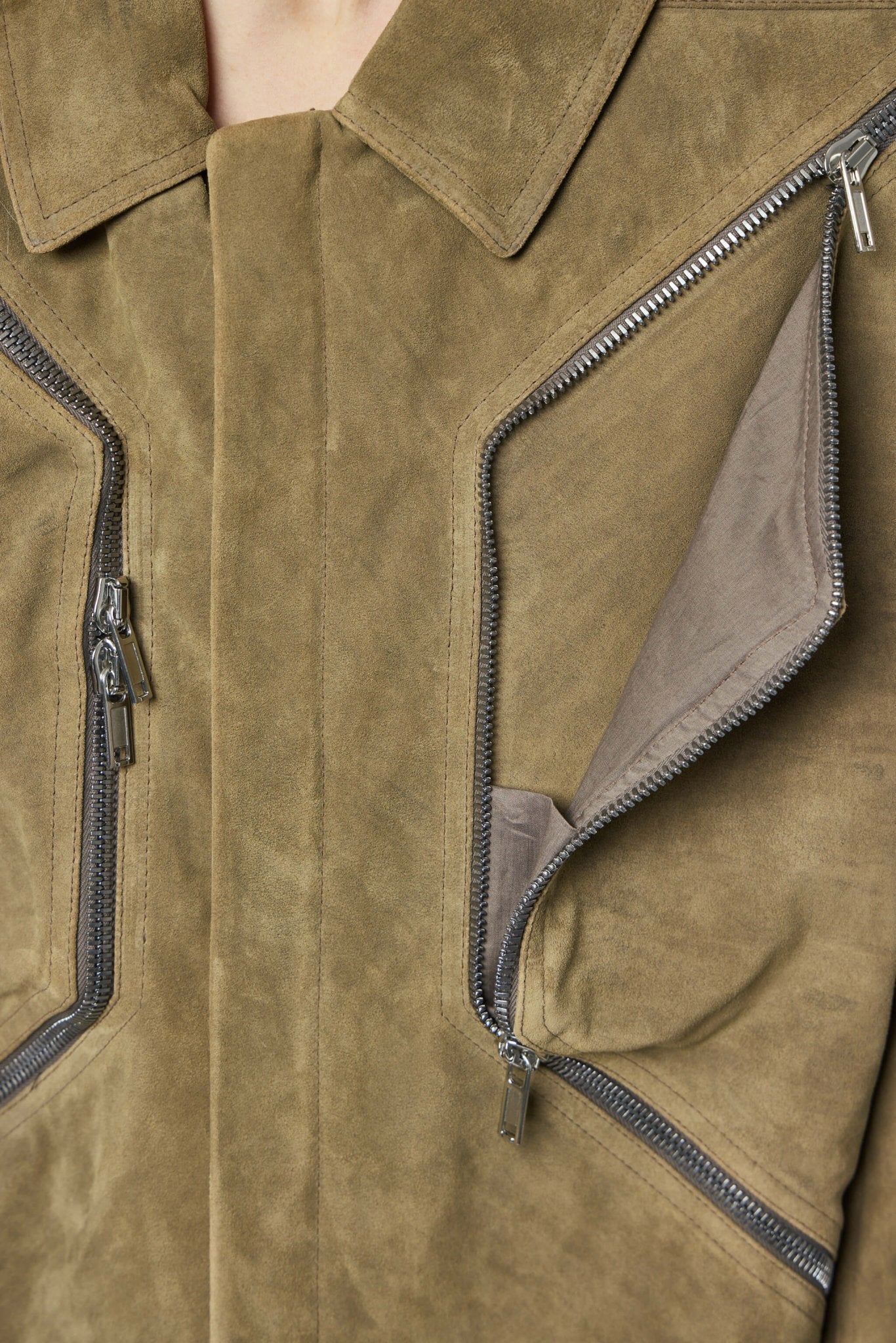 Rick Owens - Heizer Mac Leather Jacket - LABELS