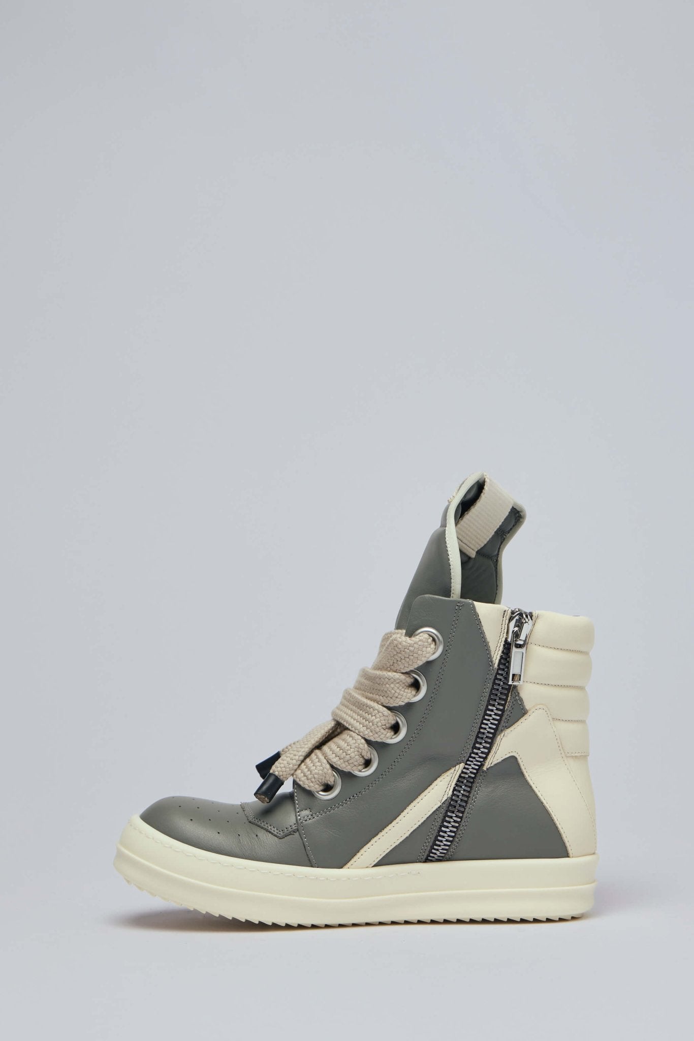 靴 archive NO ID. Geobasket Style High Tops Rick Owens High Top Sneakers - Jumbolace Geobasket – LABELS