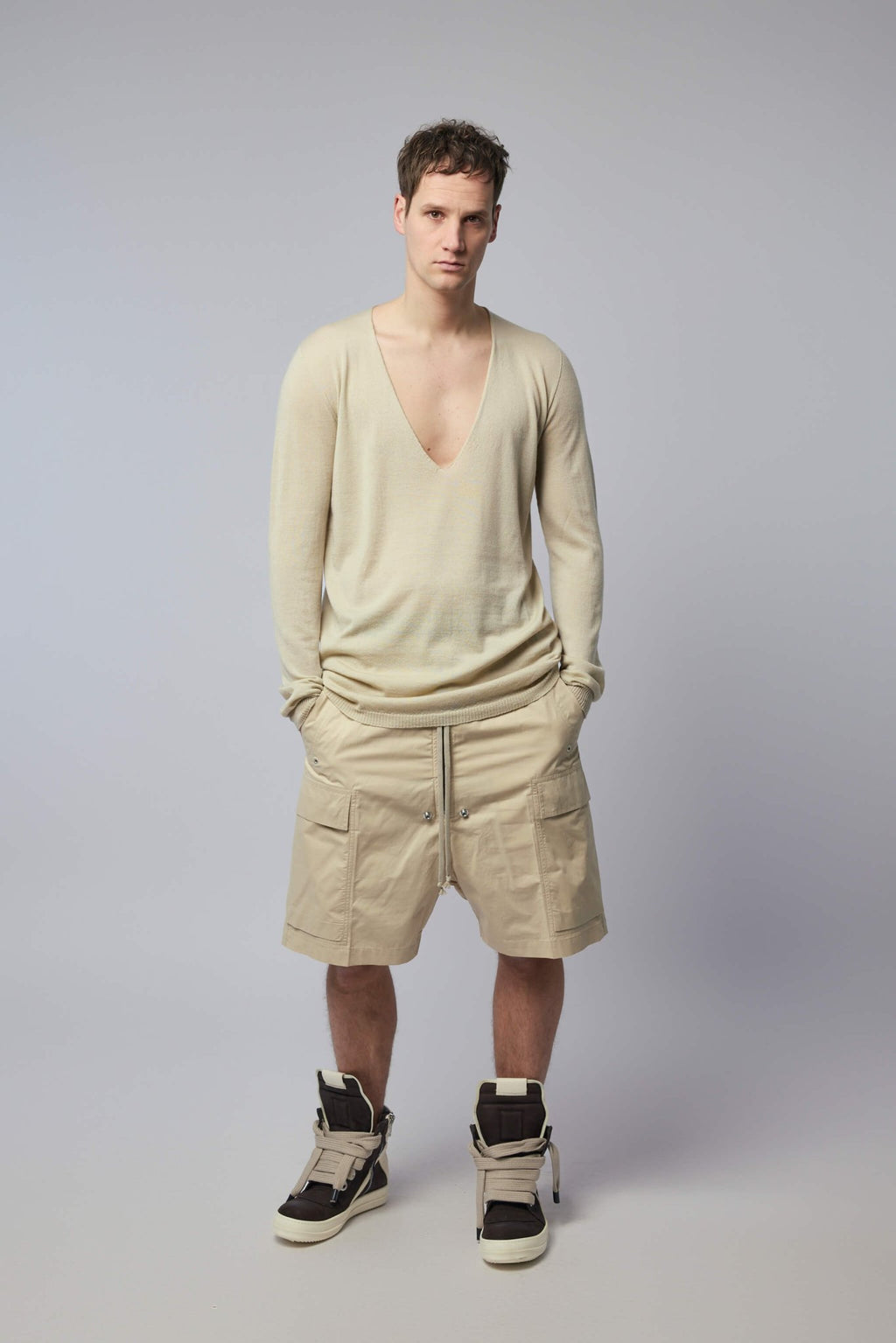 Rick Owens - Knit Sweater - Oversized Ls Hoodie - LABELS