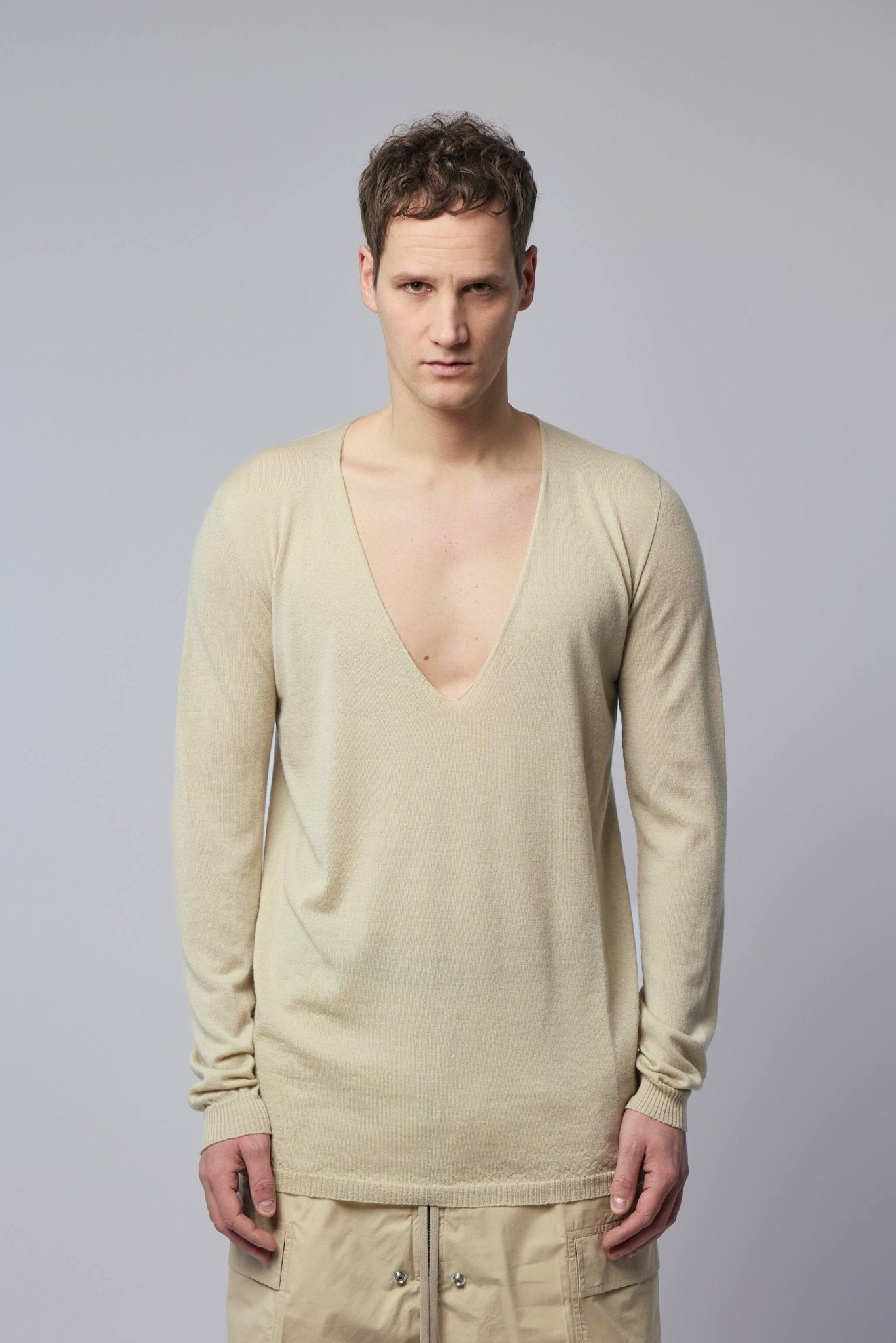 Rick Owens - Knit Sweater - Oversized Ls Hoodie - LABELS