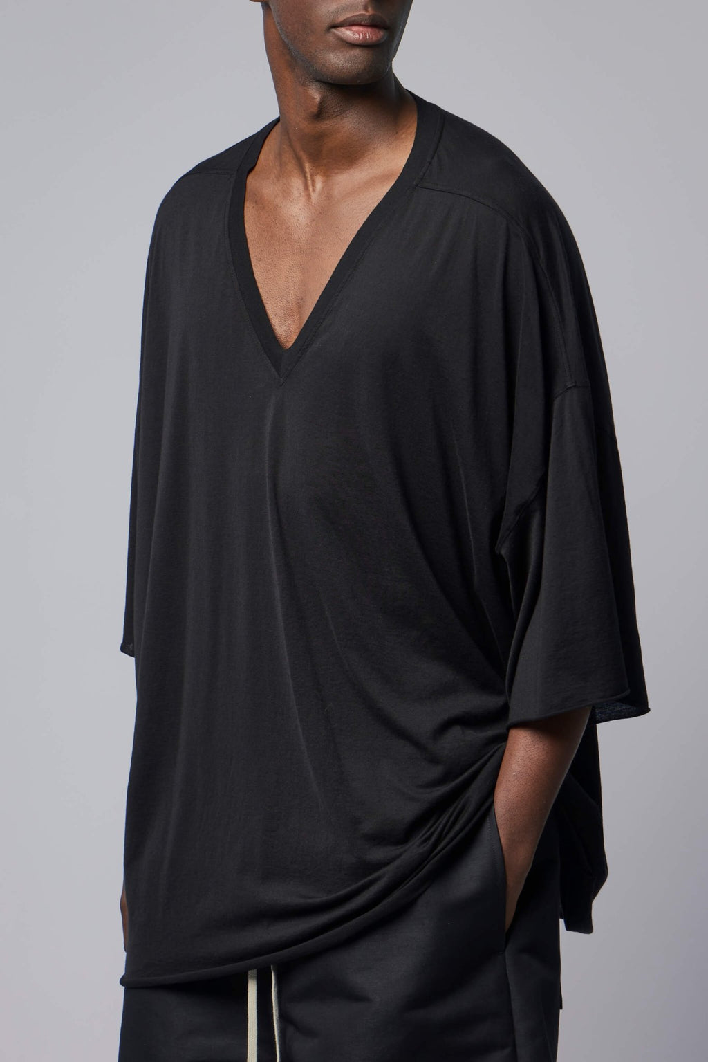 Rick Owens - Knit T-shirt - V Tommy T - LABELS