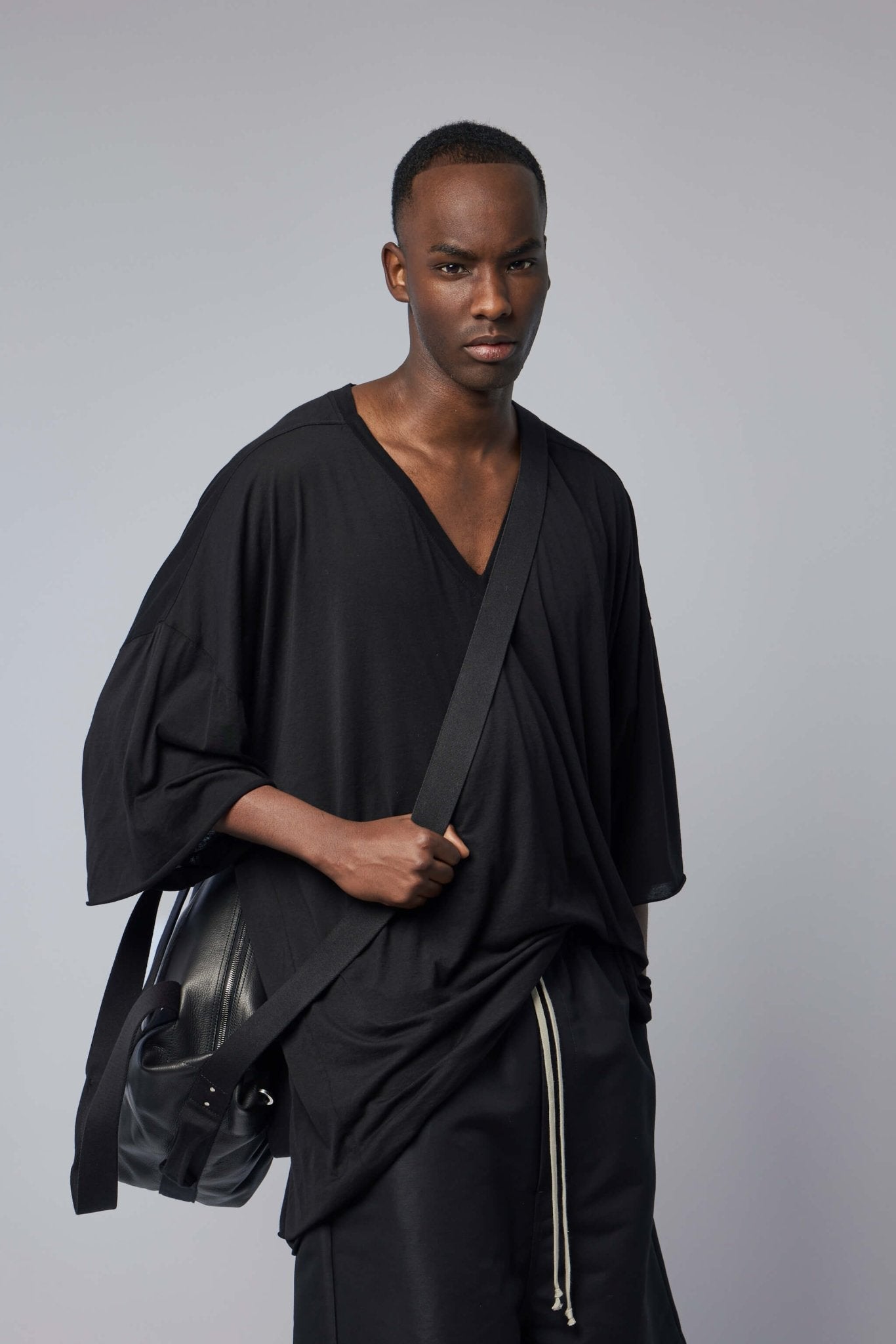 Rick Owens T-Shirts - V Tommy Knit Cotton Tee – LABELS