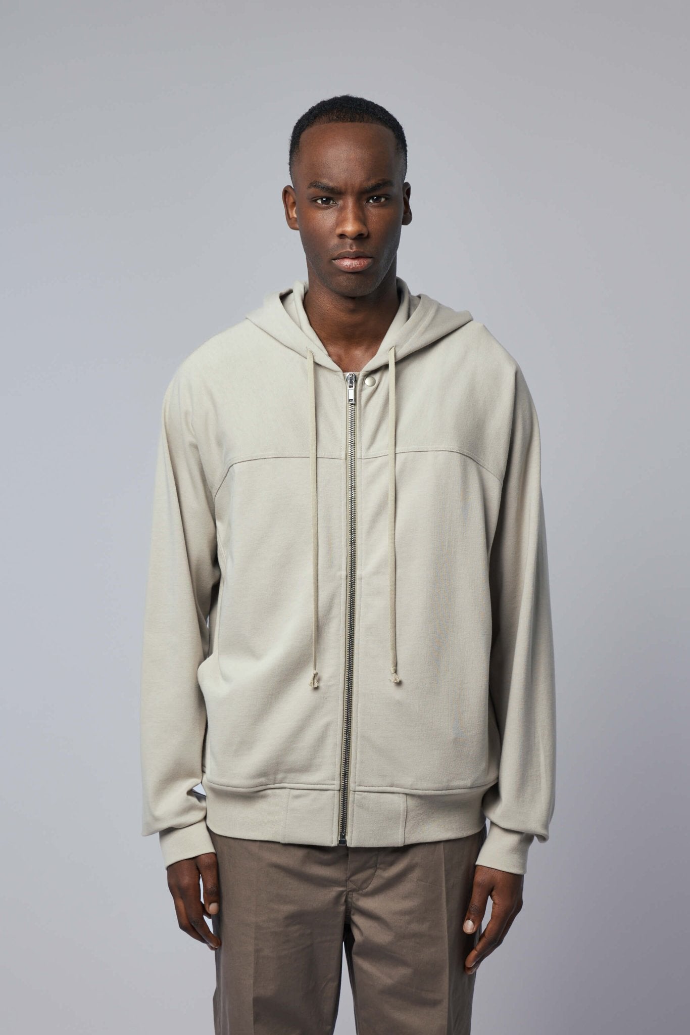 Rick Owens Zip-Ups - Knit T-shirt Windbreaker – LABELS