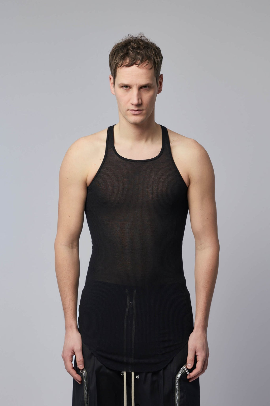 Rick Owens - Knit Top - Basic Rib Tank - LABELS