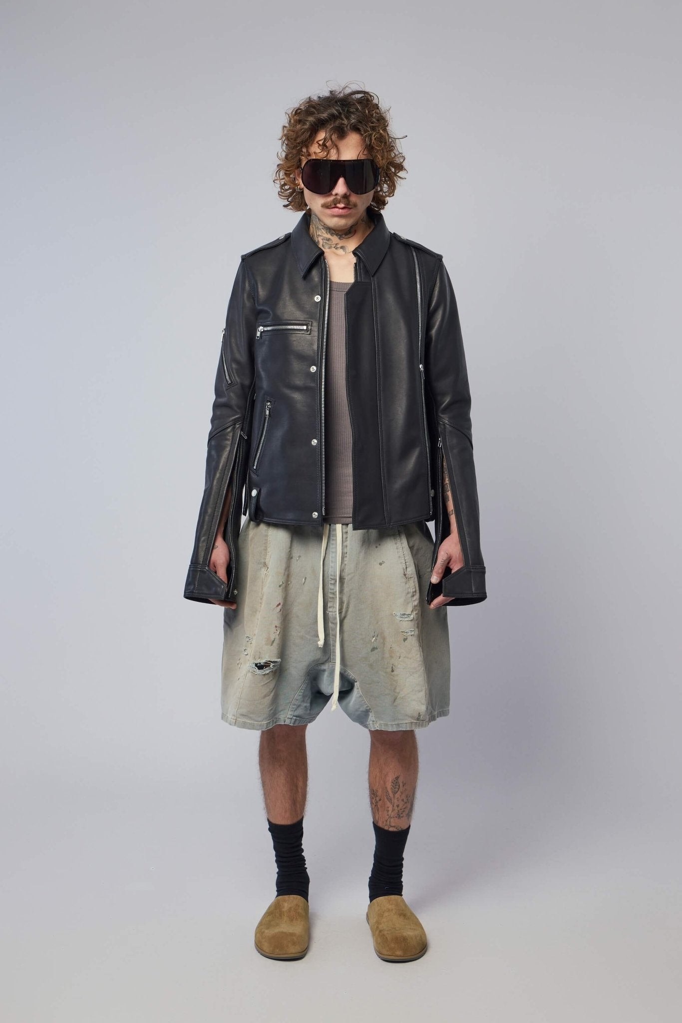 Rick Owens Leather Jackets - Vega Design – LABELS