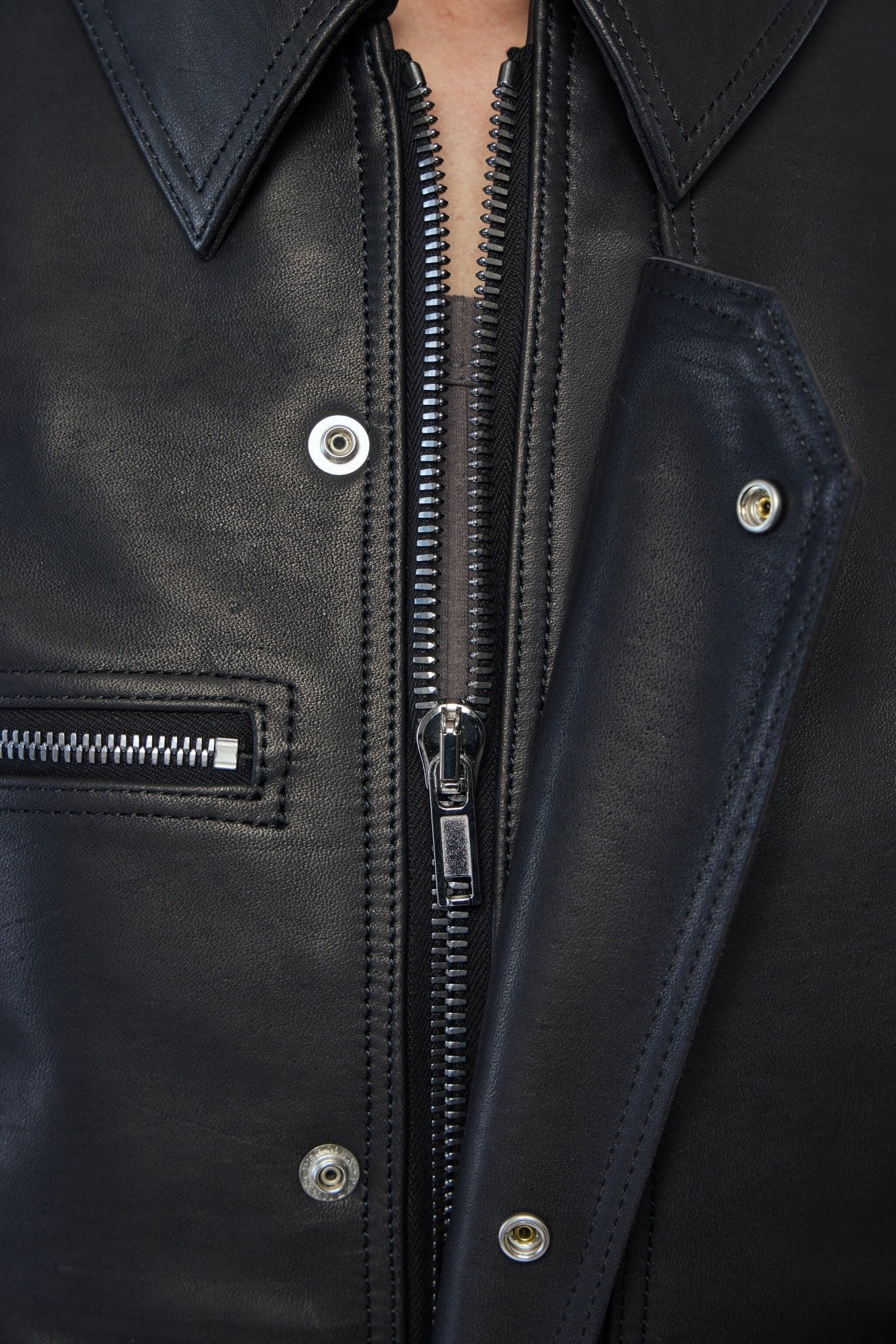 Rick Owens - Leather Jacket Vega - LABELS