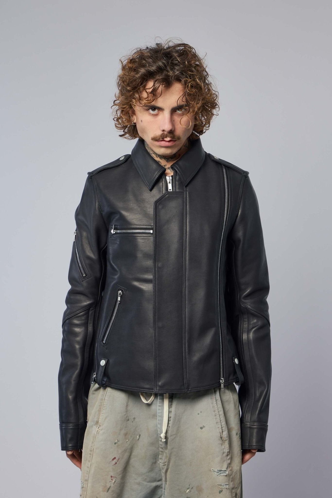 Rick Owens - Leather Jacket Vega - LABELS