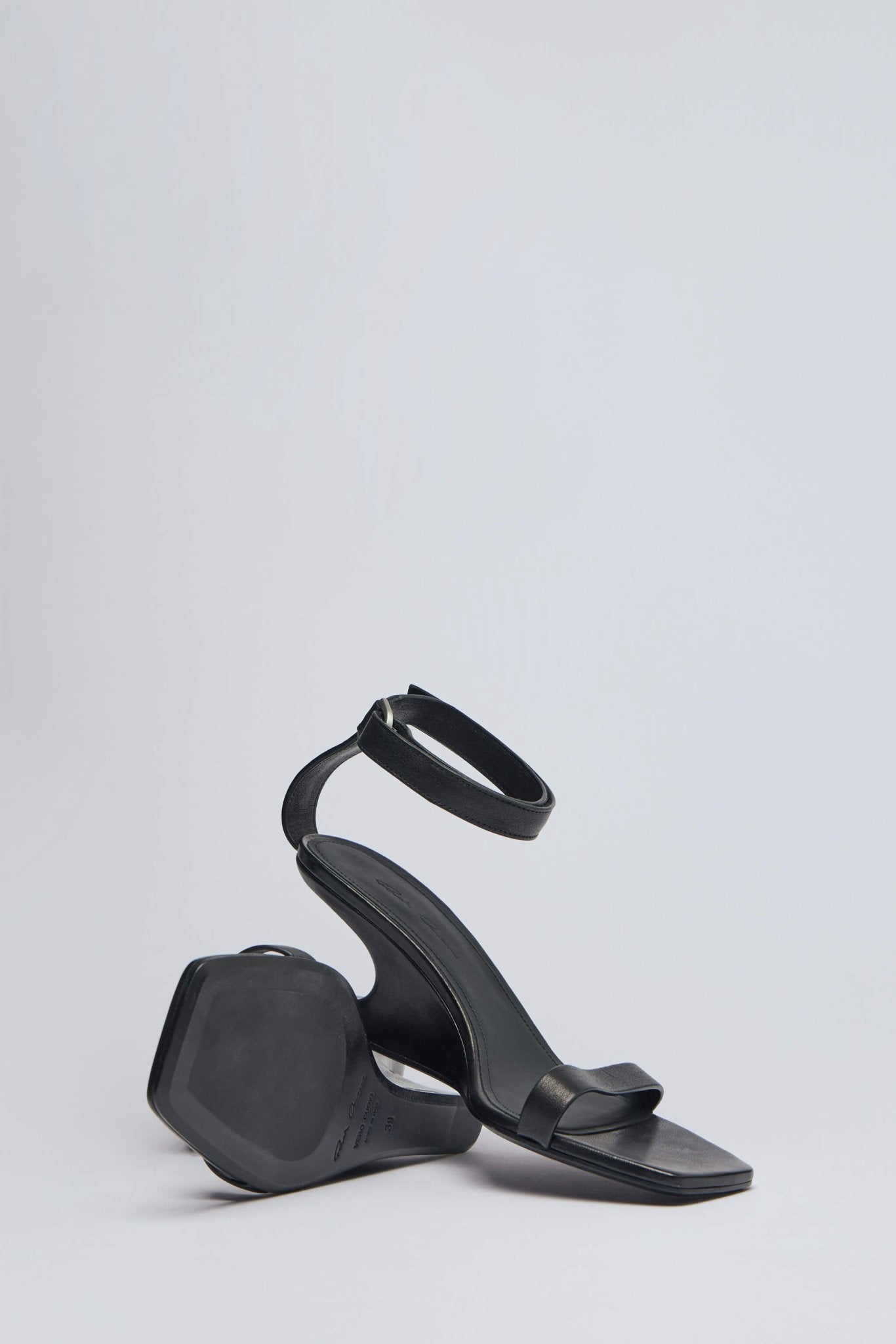 Rick Owens - Leather Sandals - Cantilever 6 Minimal Sandal - LABELS