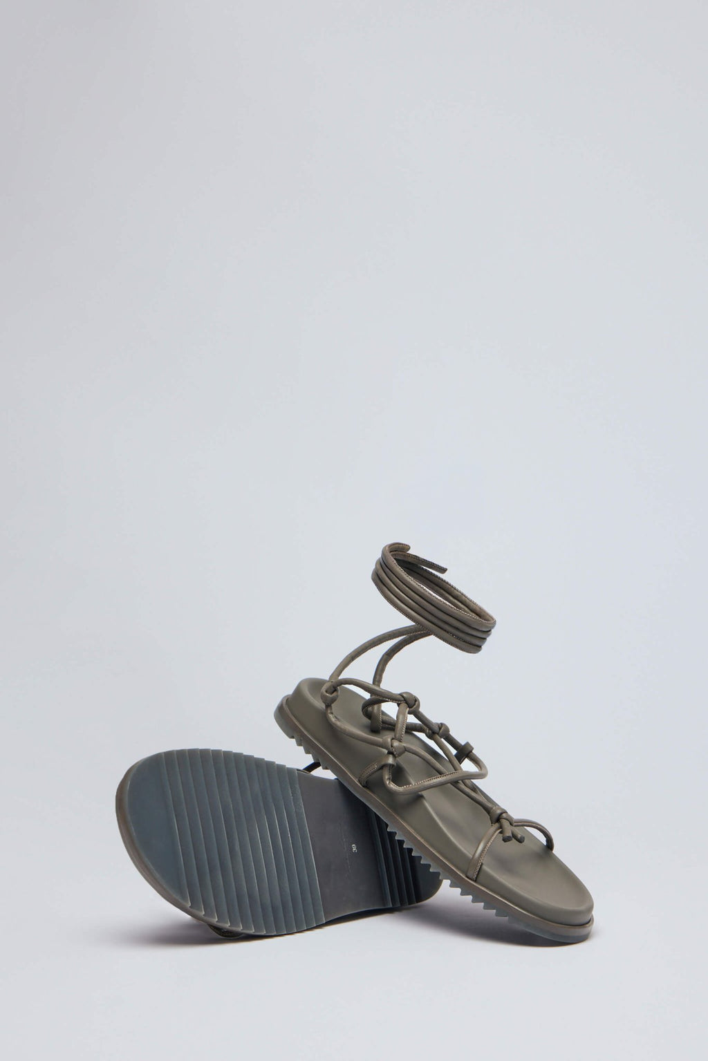 Rick Owens - Leather Sandals - Penta Granola Dust - LABELS