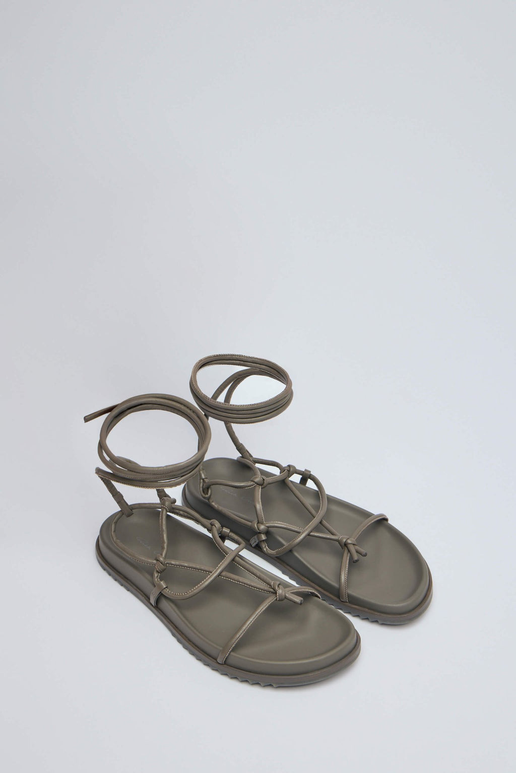 Rick Owens - Leather Sandals - Penta Granola Dust - LABELS