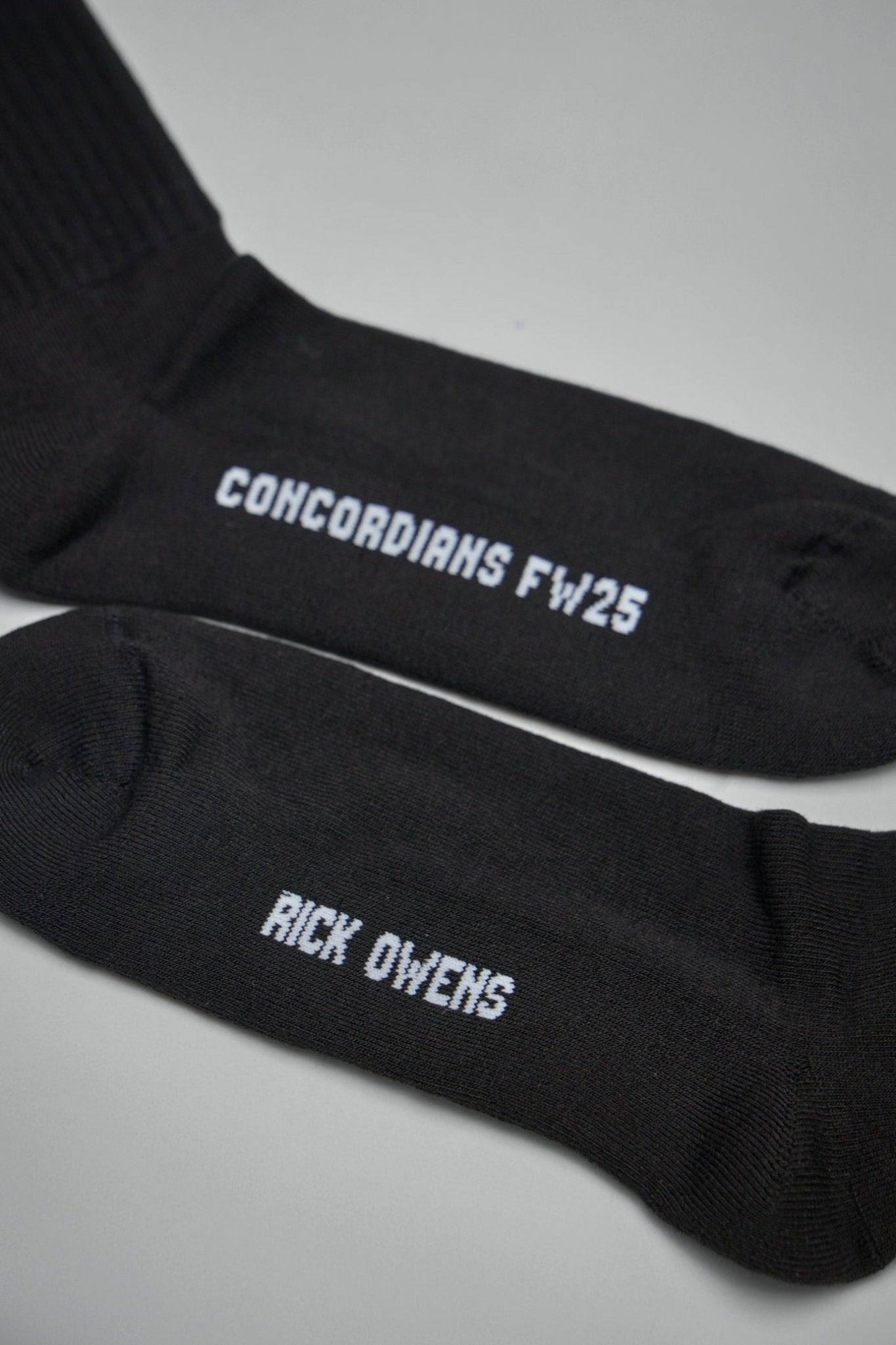 Rick Owens - Mid Calf Socks - LABELS