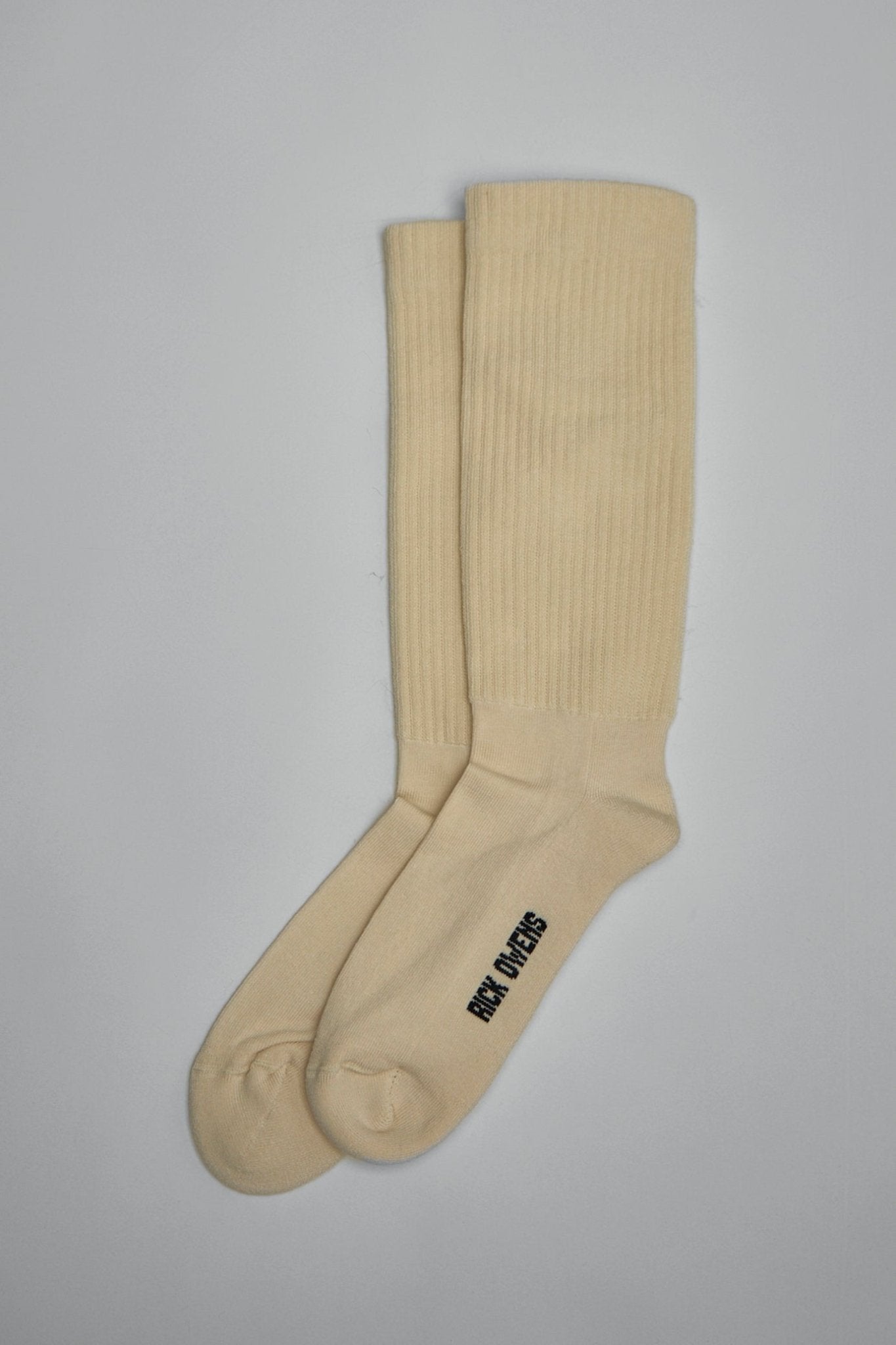Rick Owens - Mid Calf Socks - LABELS