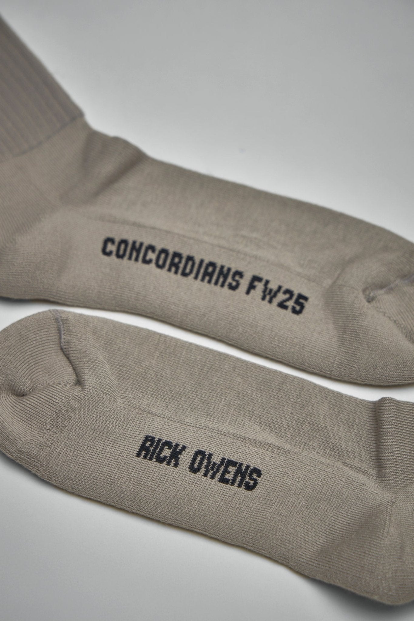 Rick Owens - Mid Calf Socks - LABELS