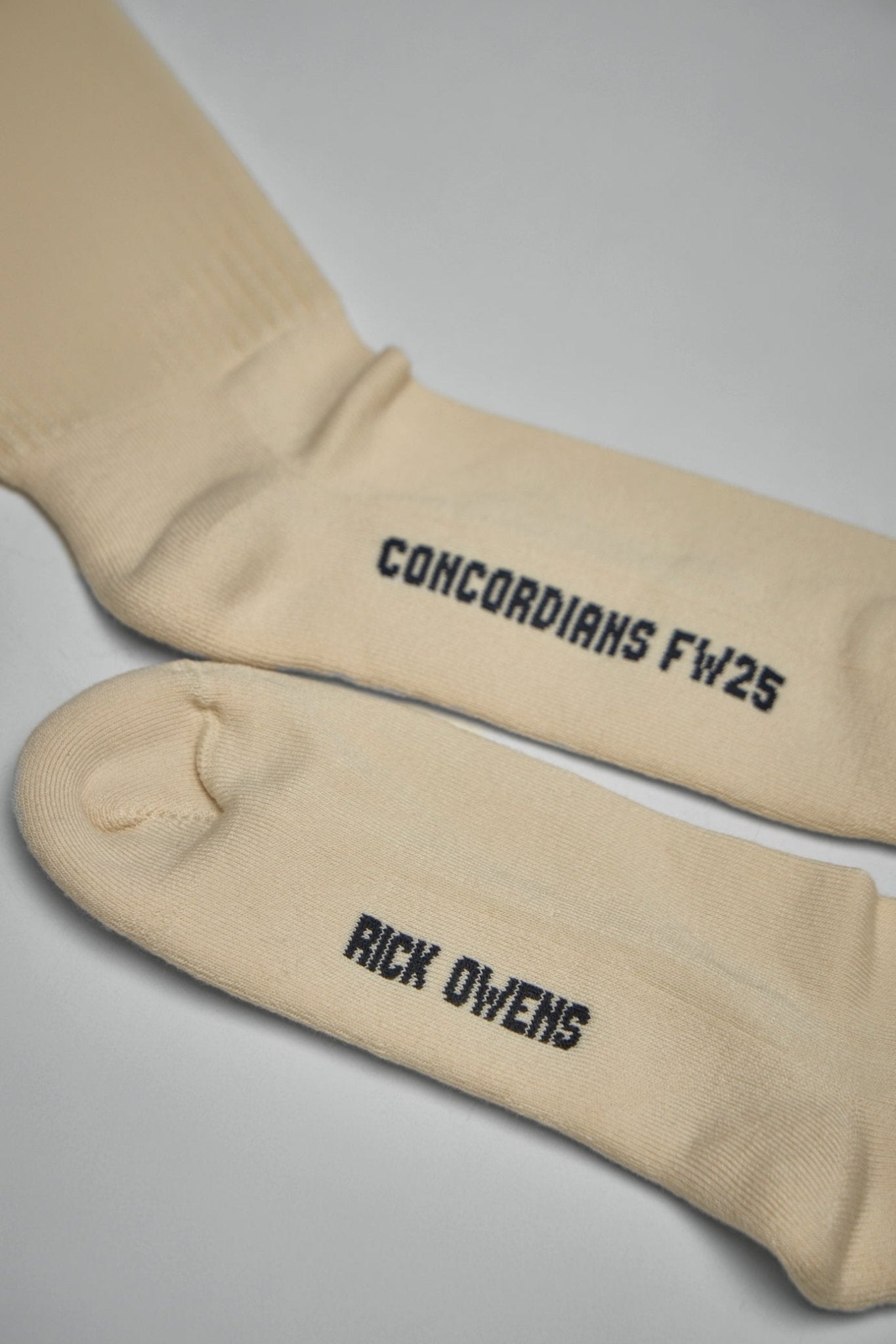 Rick Owens - Mid Calf Socks - LABELS