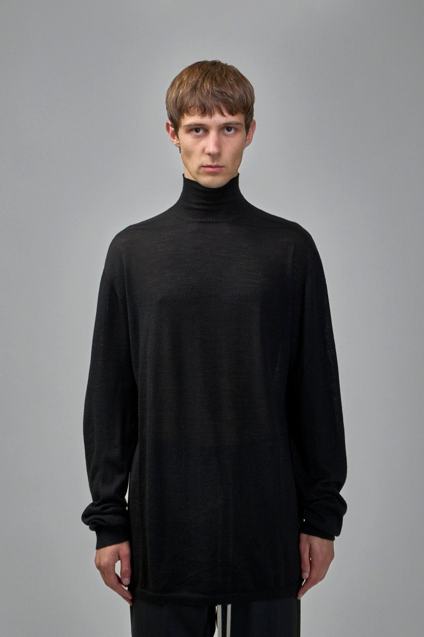 Rick Owens - Oversized Knit Turtleneck Sweater - LABELS