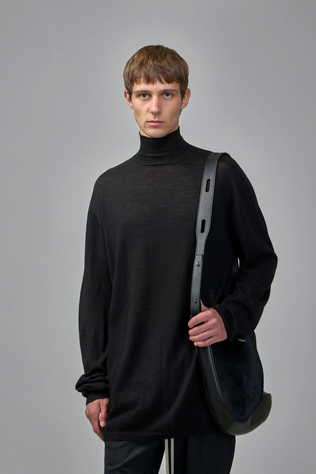 Rick Owens - Oversized Knit Turtleneck Sweater - LABELS
