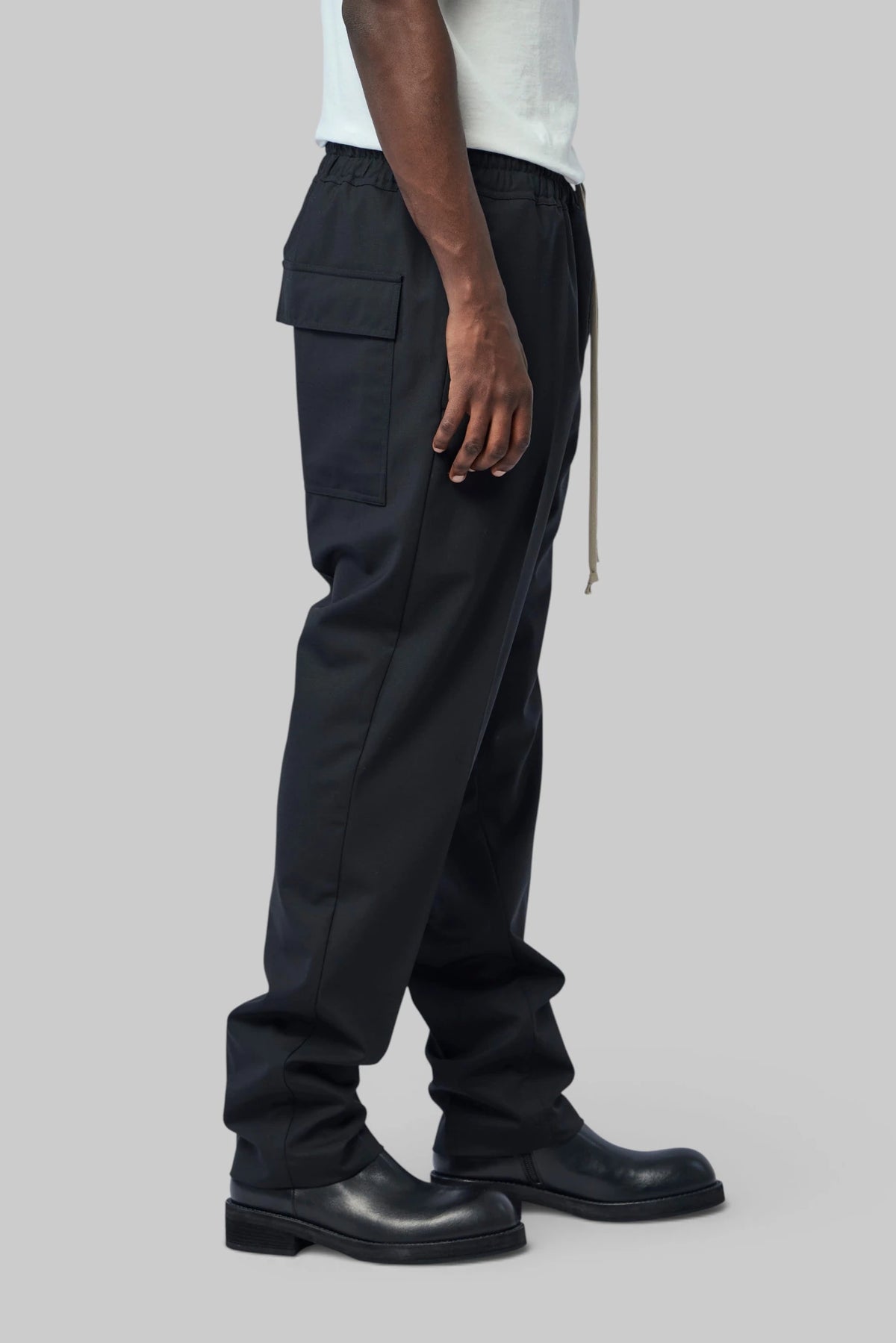 Rick Owens - Pantaloni - Drawstring Slim Long - LABELS