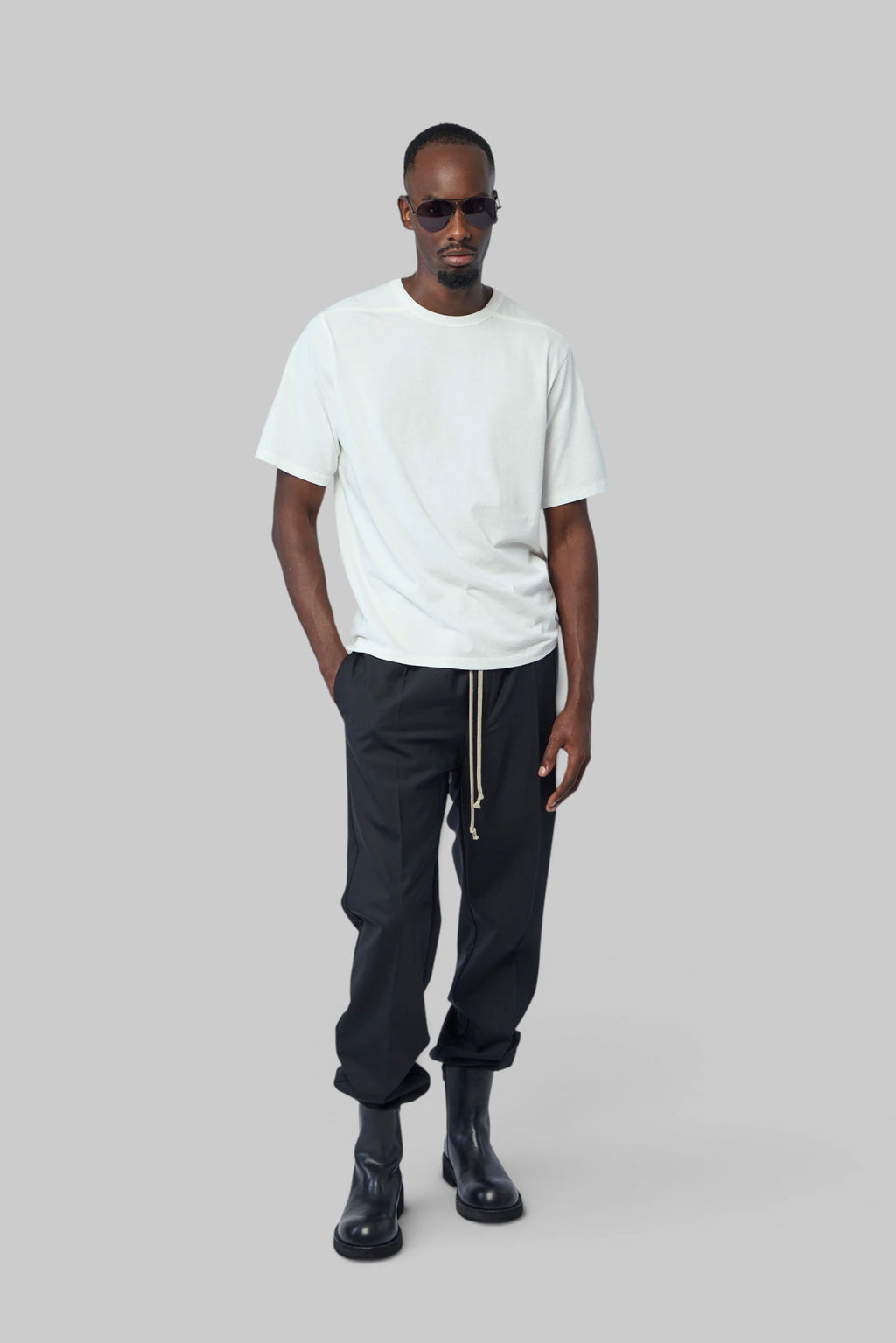 Rick Owens - Pantaloni - Drawstring Slim Long - LABELS