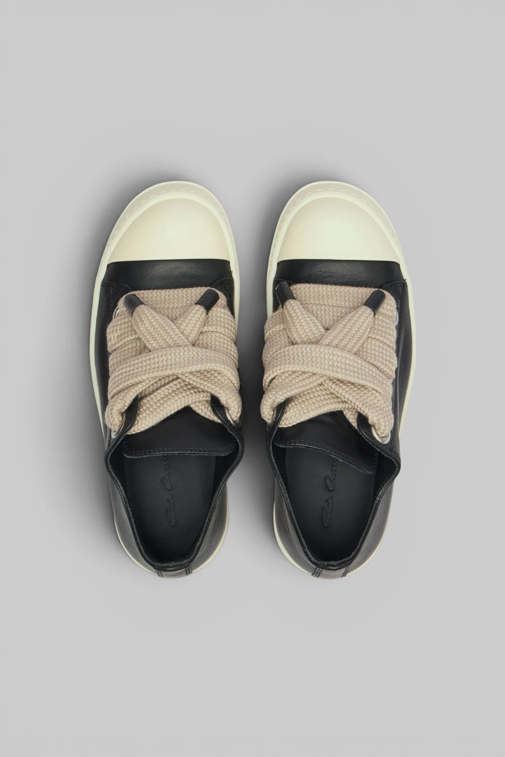 Rick Owens - Scarpe In Pelle - Jumbolace Low Sneaks - LABELS