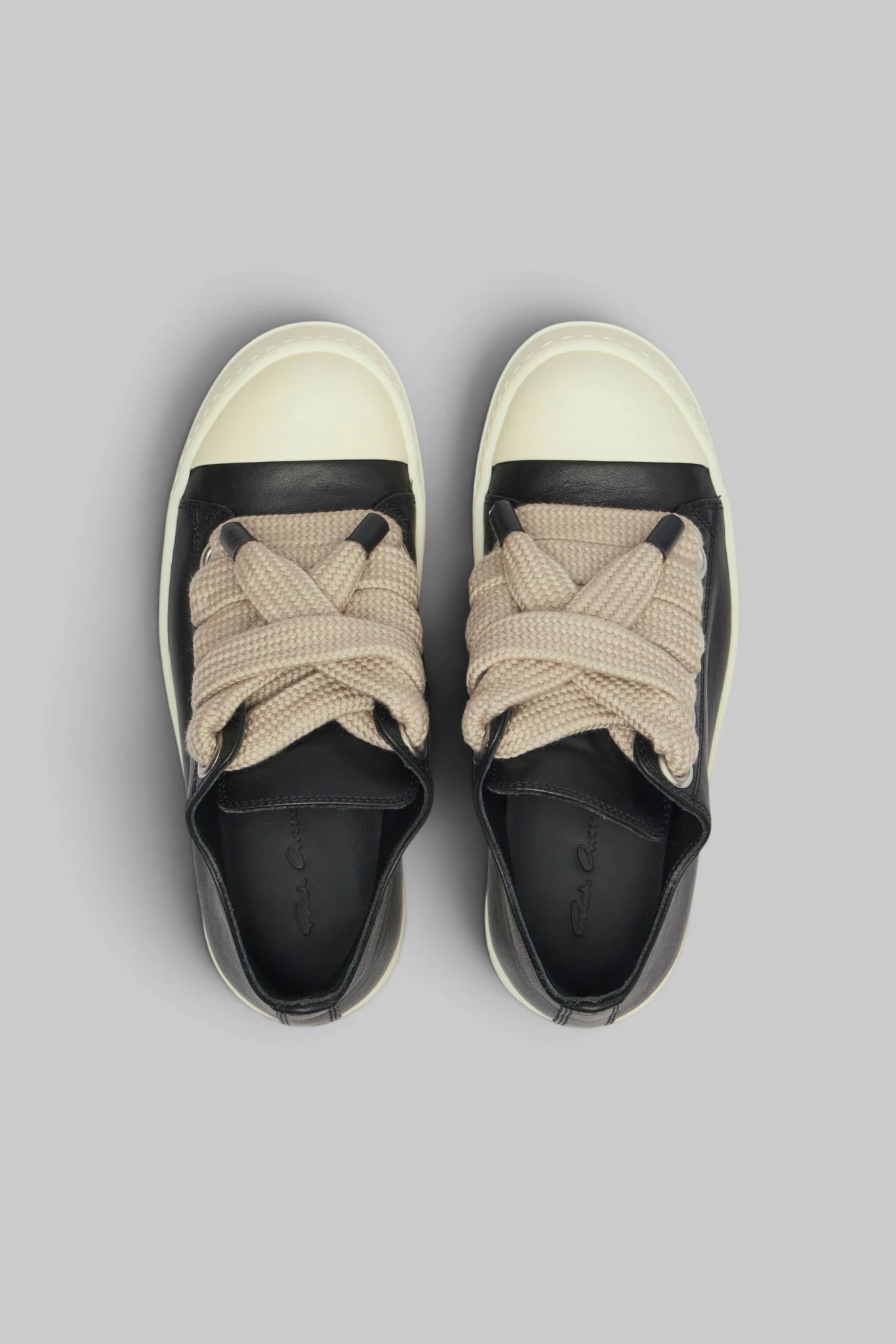 Rick Owens - Scarpe In Pelle - Jumbolace Low Sneaks - LABELS