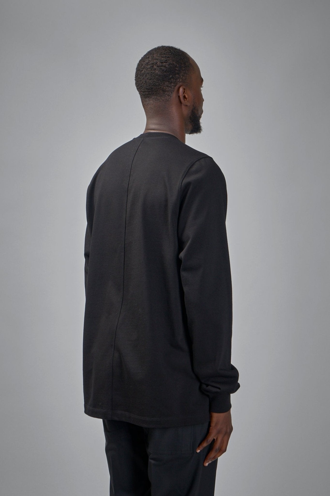 Rick Owens - Short Crewneck LS Tee - LABELS