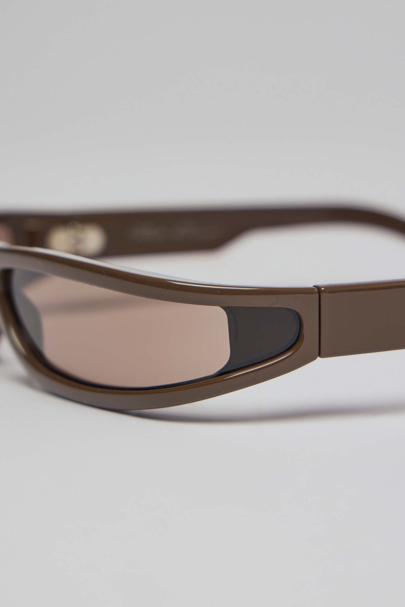 Rick Owens - Sunglasses Fog Brown Temple/brown Lens - LABELS