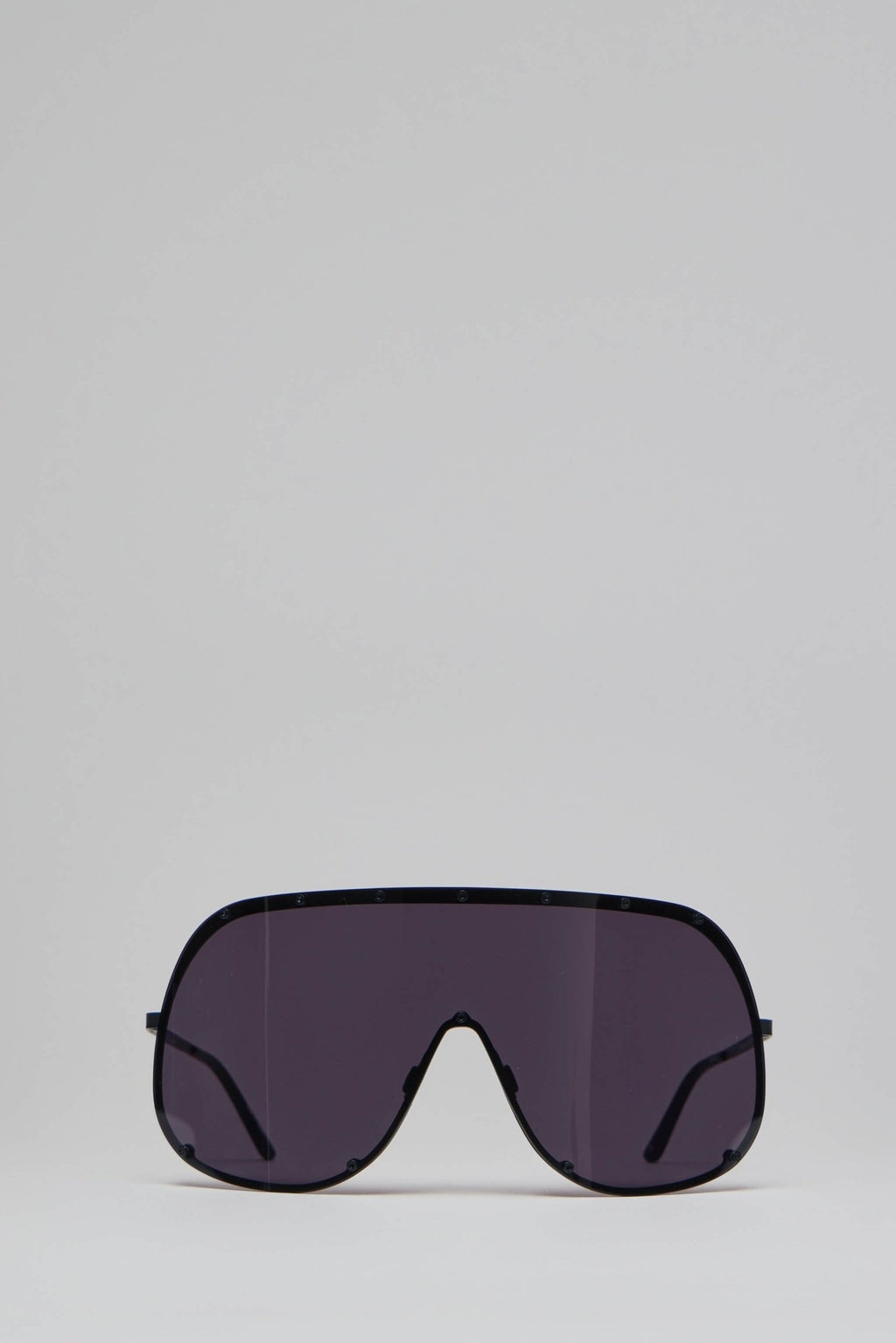 Rick Owens - Sunglasses Shield Blk Temple/blk Lens - LABELS