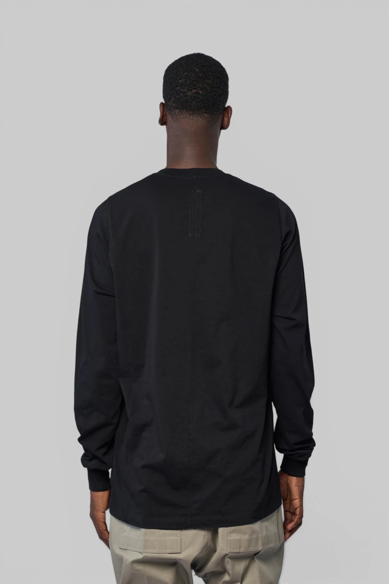 Rick Owens - T-shirt - Short Crewneck LS - LABELS