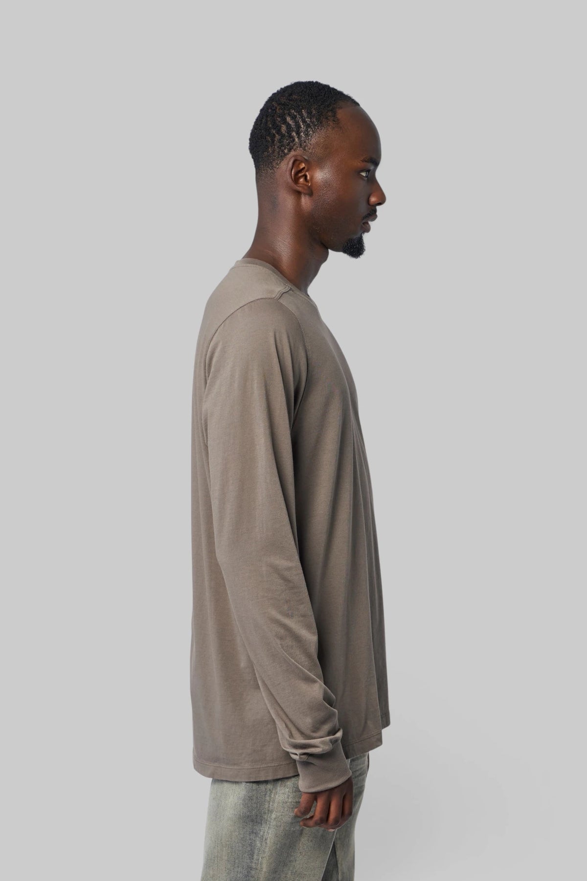 Rick Owens - T-shirt - Short Crewneck Ls - LABELS