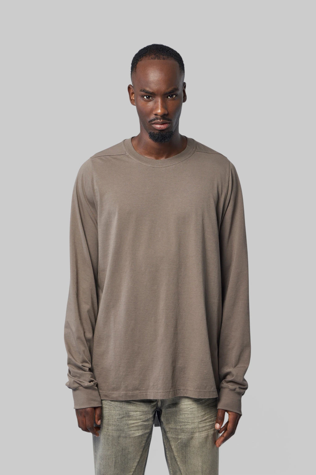 Rick Owens - T-shirt - Short Crewneck Ls - LABELS