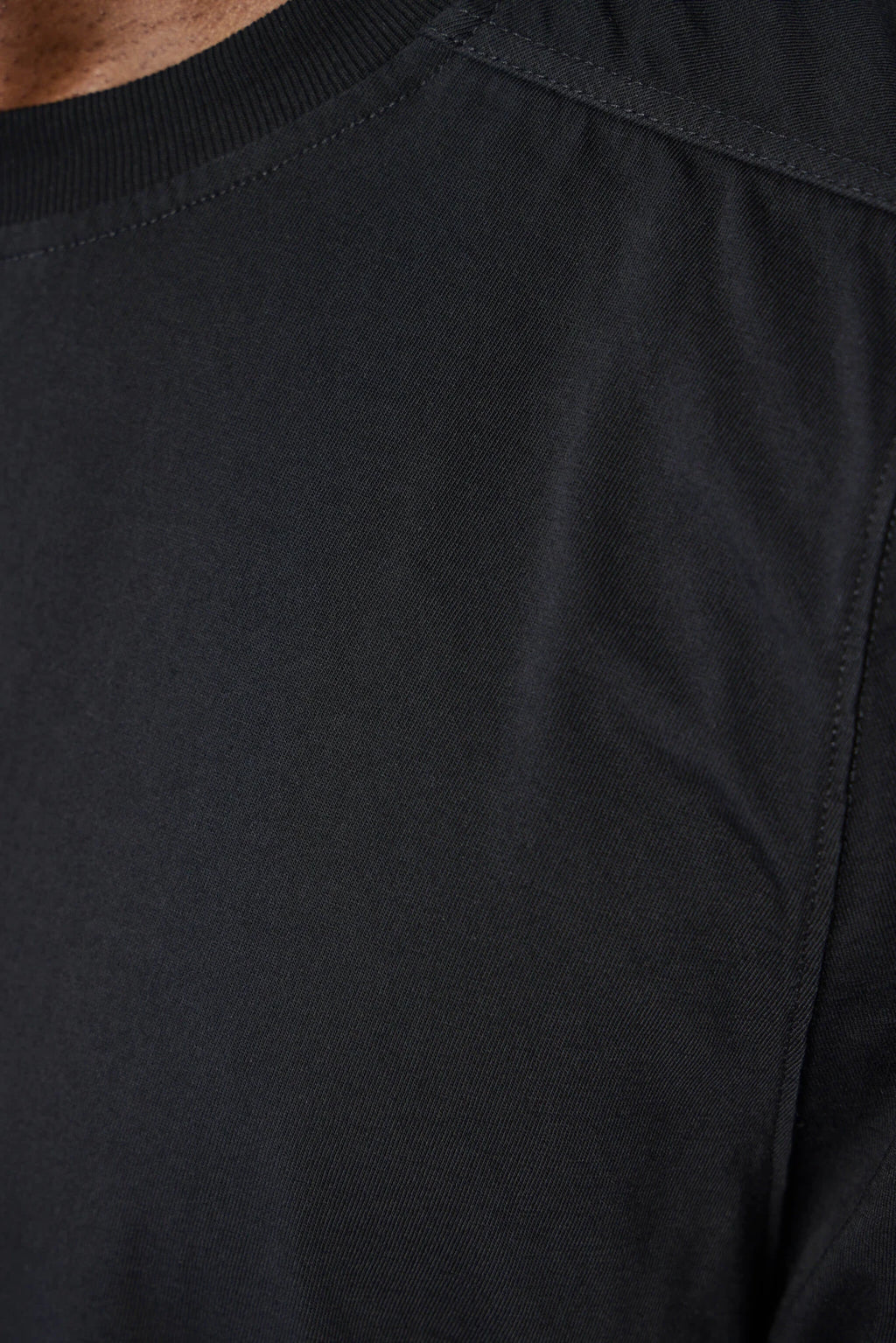 Rick Owens - T-shirt - Short Crewneck LS - LABELS