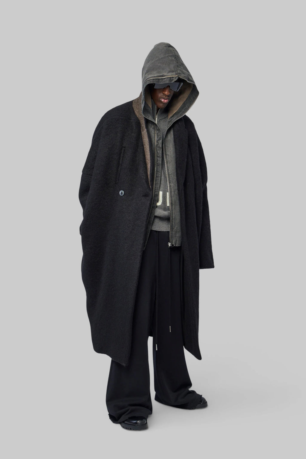 Rick Owens - Woven Coat - LABELS