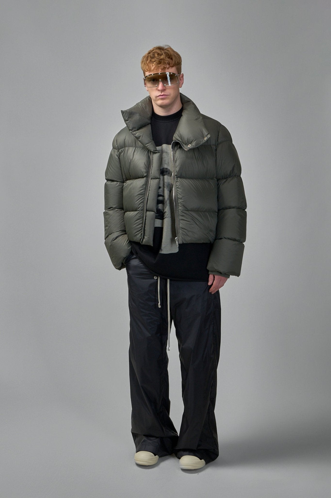 Rick Owens - Woven Down Turtle Jacket - LABELS
