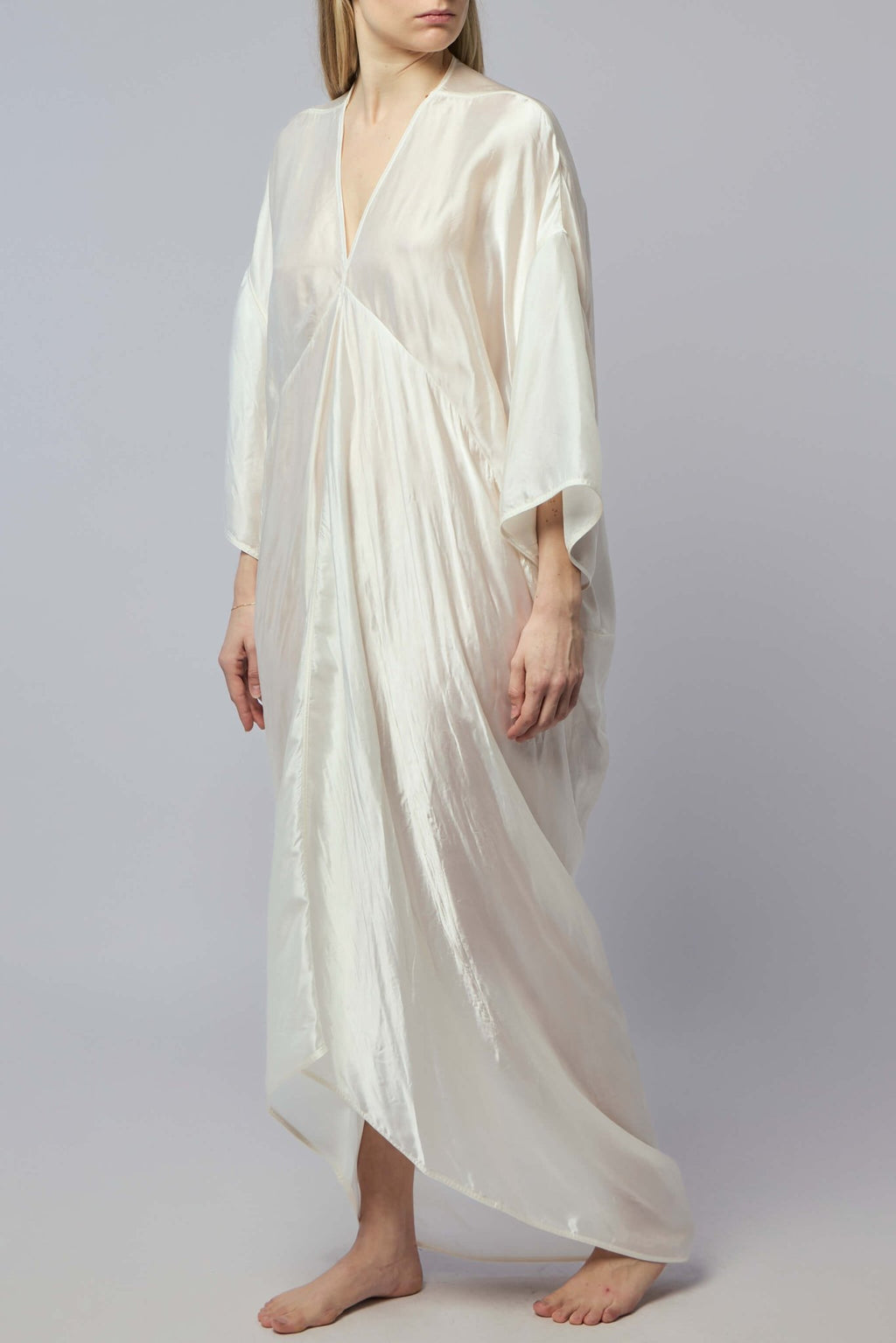 Rick Owens - Woven Dress - Tommykite Gown Milk - LABELS